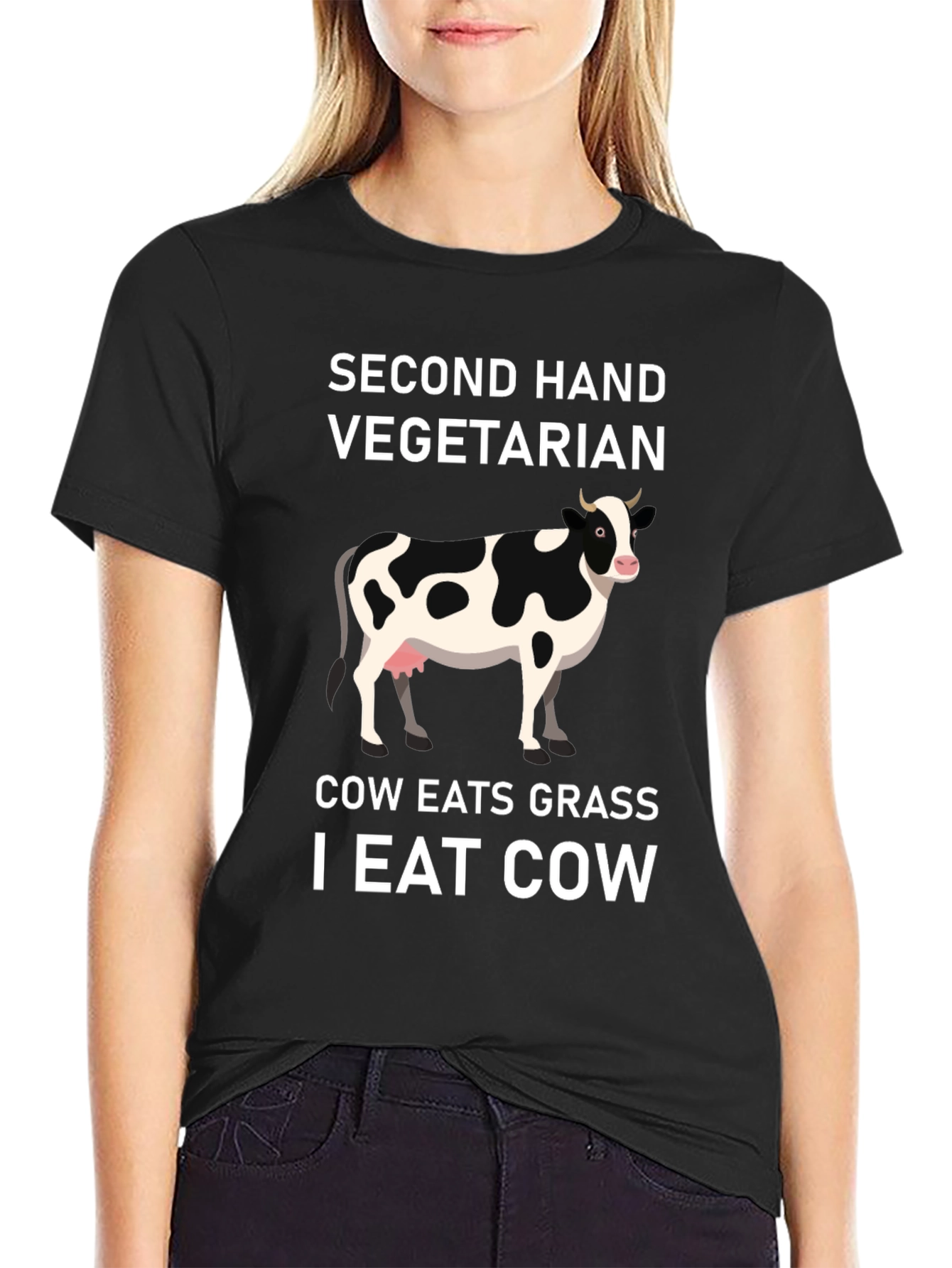 Second Hand Vegetarian T-Shirt