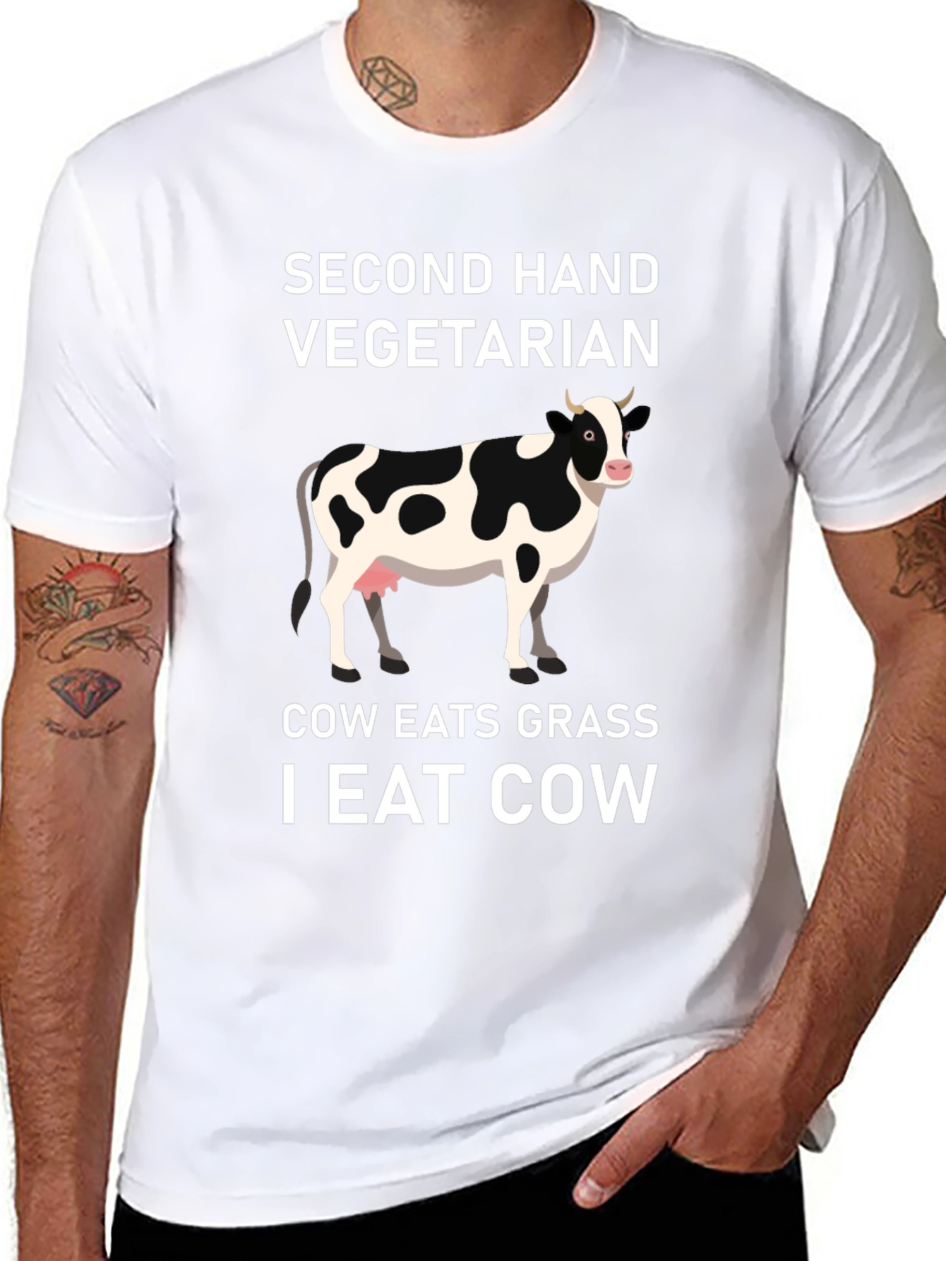 Second Hand Vegetarian T-Shirt