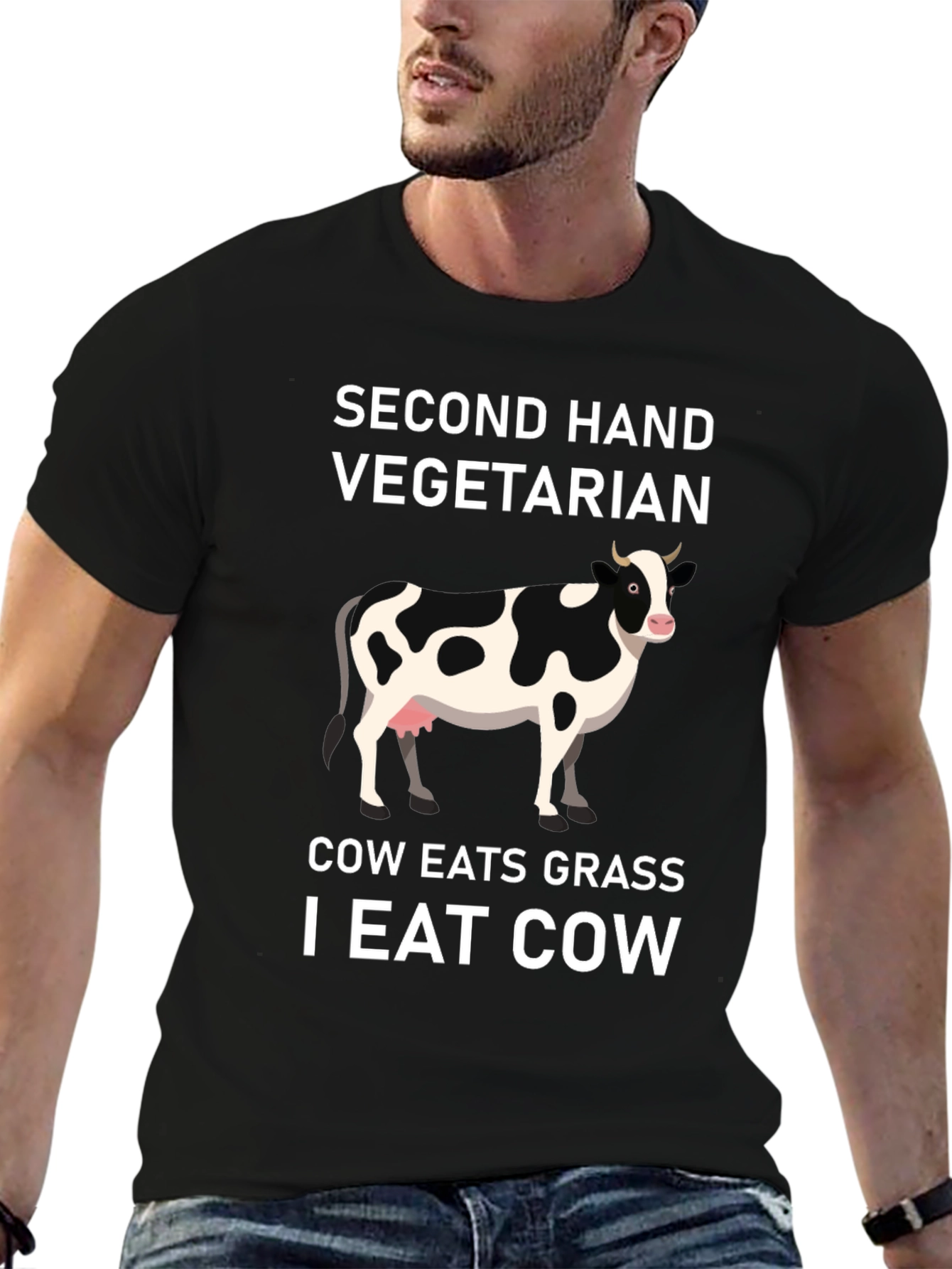 Second Hand Vegetarian T-Shirt