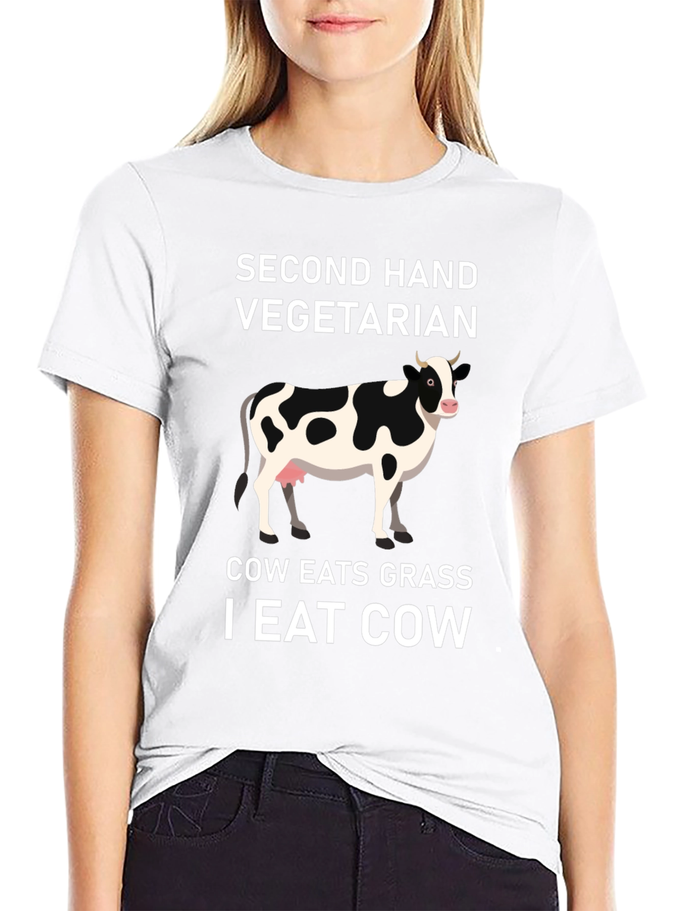 Second Hand Vegetarian T-Shirt