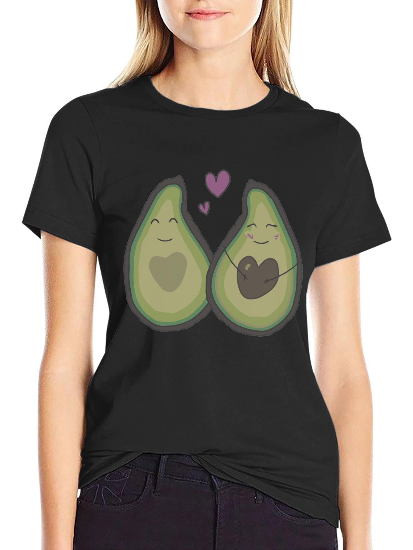 Avocado Love T-Shirt - Cute Matching Couple Tee