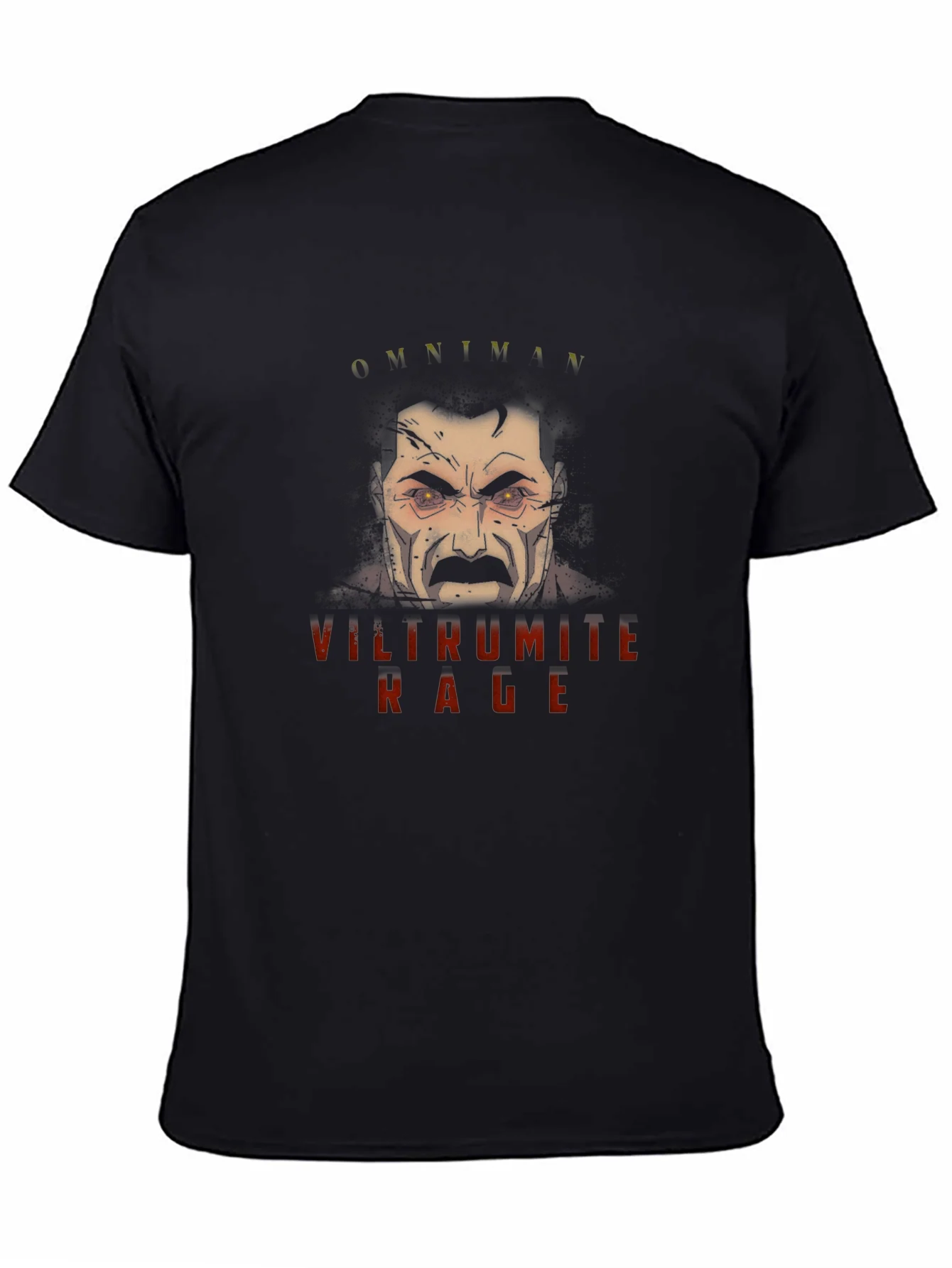 Omni-Man Viltrumite Rage Black T-Shirt
