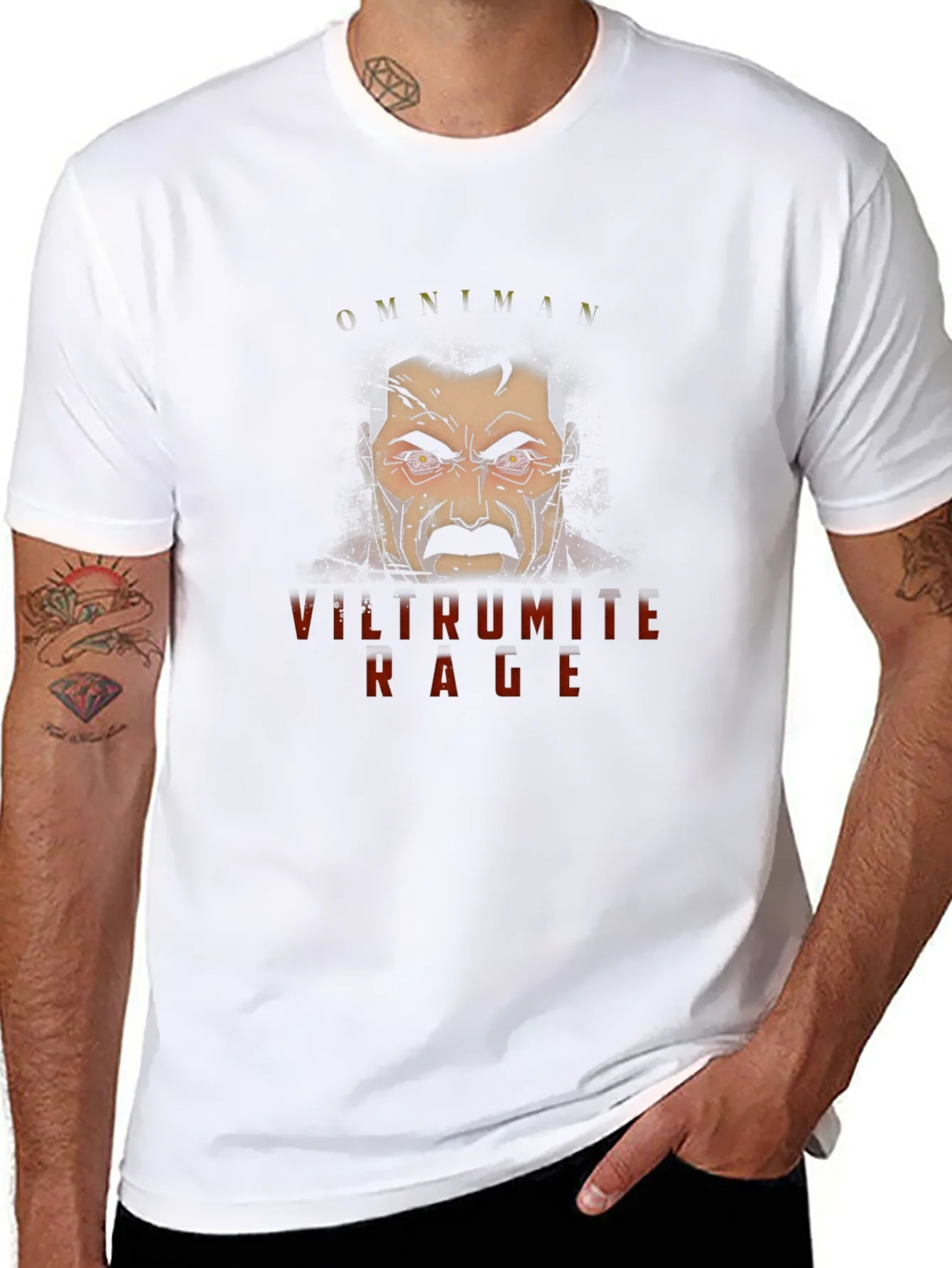 Omni-Man Viltrumite Rage Black T-Shirt