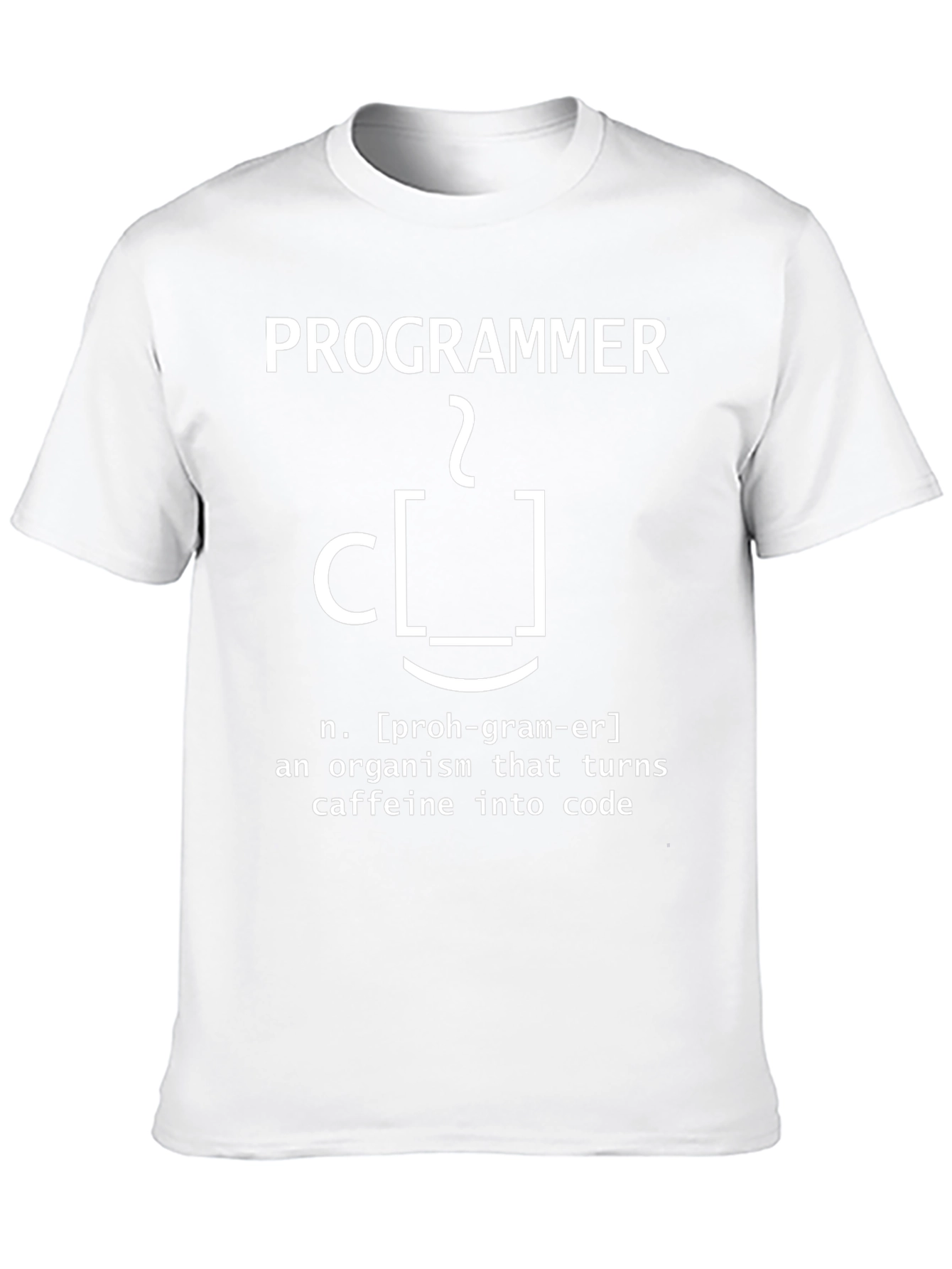 Programmer Definition T-Shirt - Caffeine Coder Tee