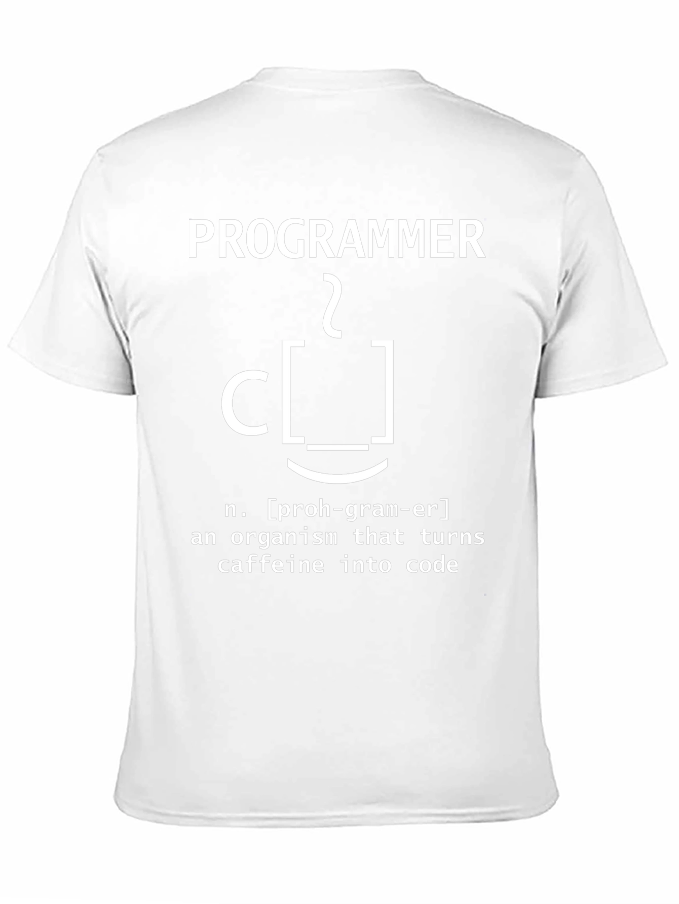 Programmer Definition T-Shirt - Caffeine Coder Tee