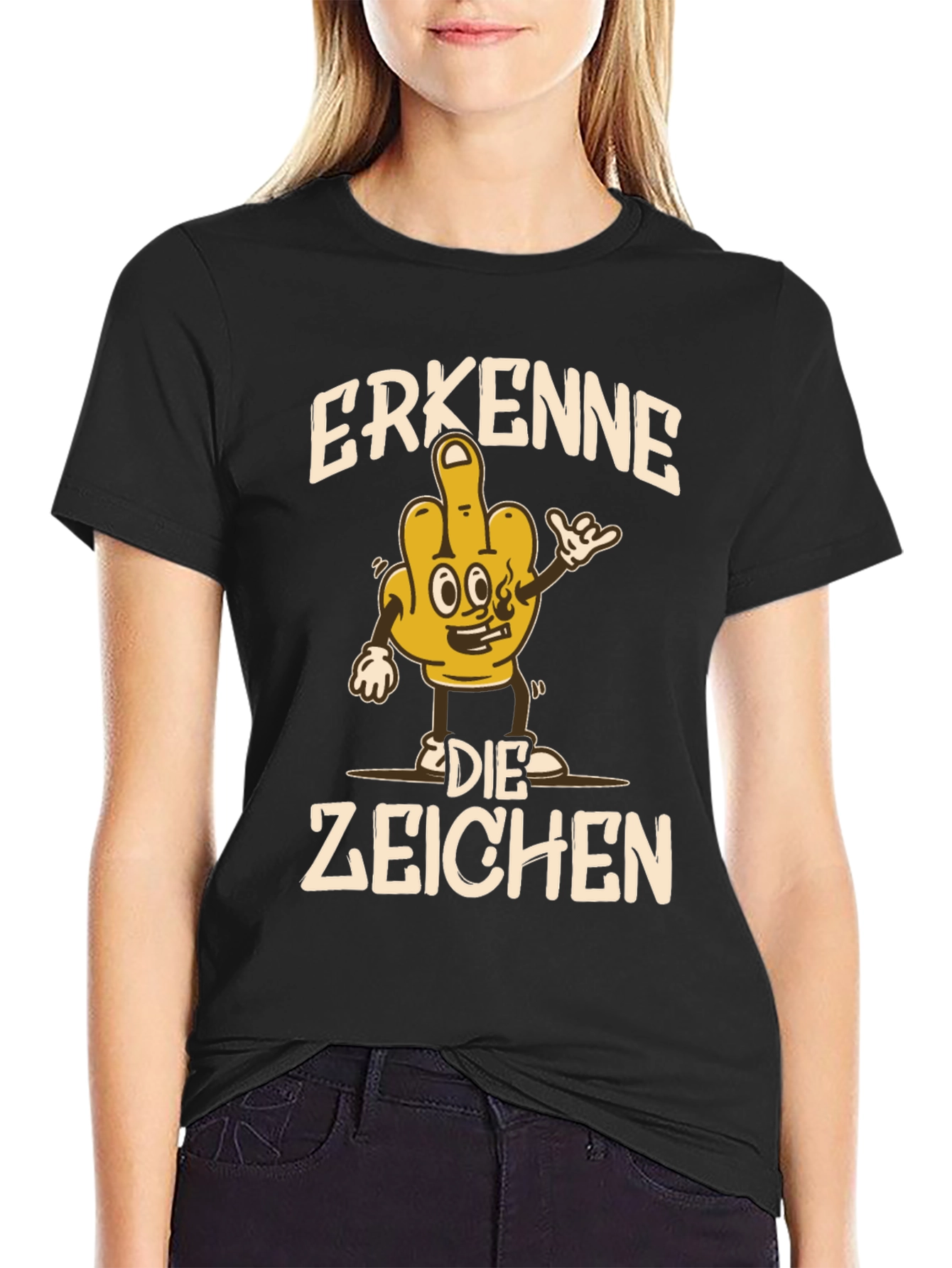 Erkenne Die Zeichen Graphic Tee