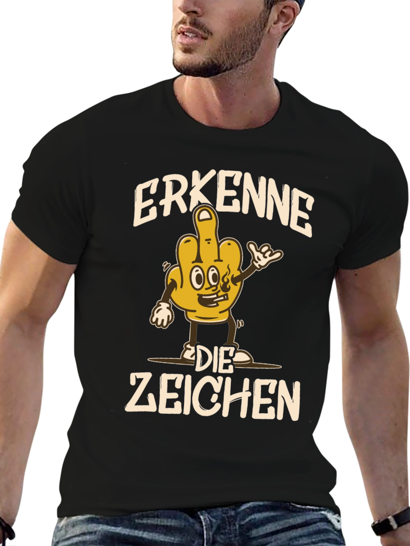Erkenne Die Zeichen Graphic Tee