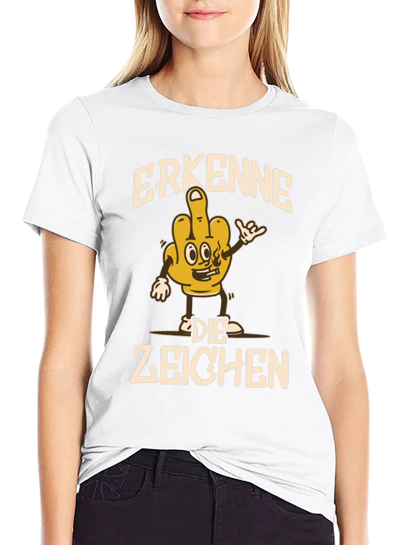 Erkenne Die Zeichen Graphic Tee