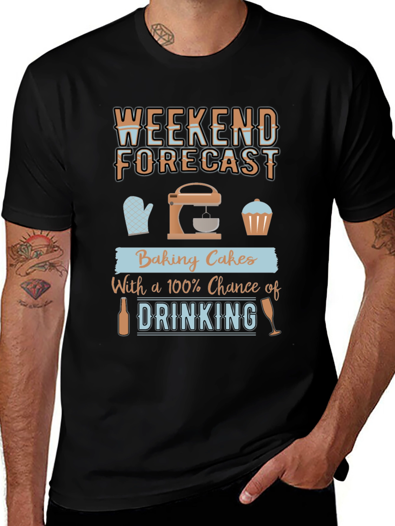 Weekend Baking & Drinking T-Shirt