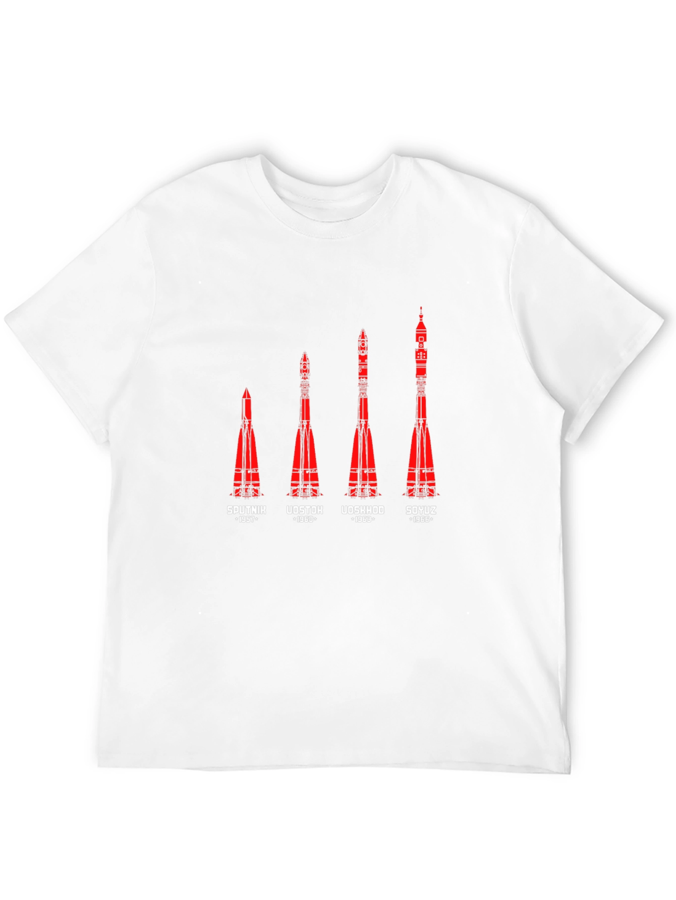 Rocket Evolution T-Shirt - Space History Tee