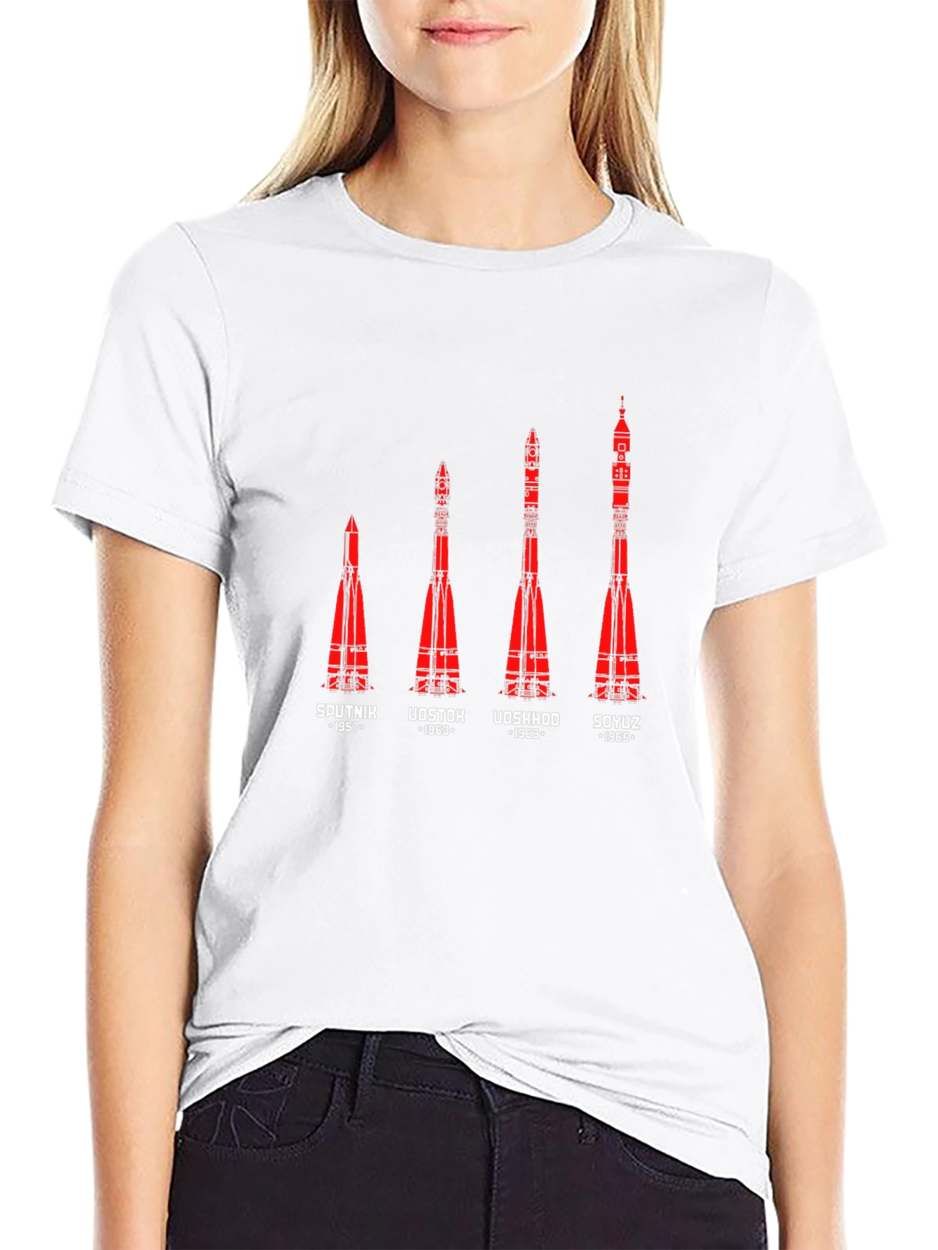 Rocket Evolution T-Shirt - Space History Tee