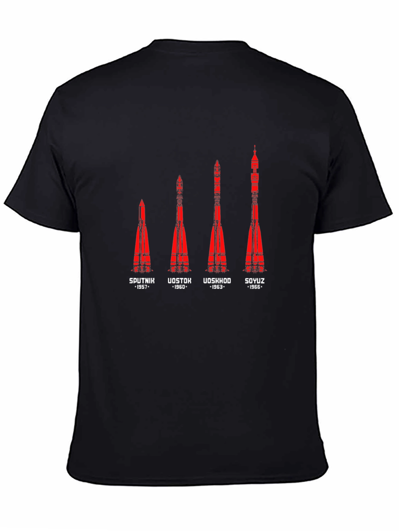 Rocket Evolution T-Shirt - Space History Tee