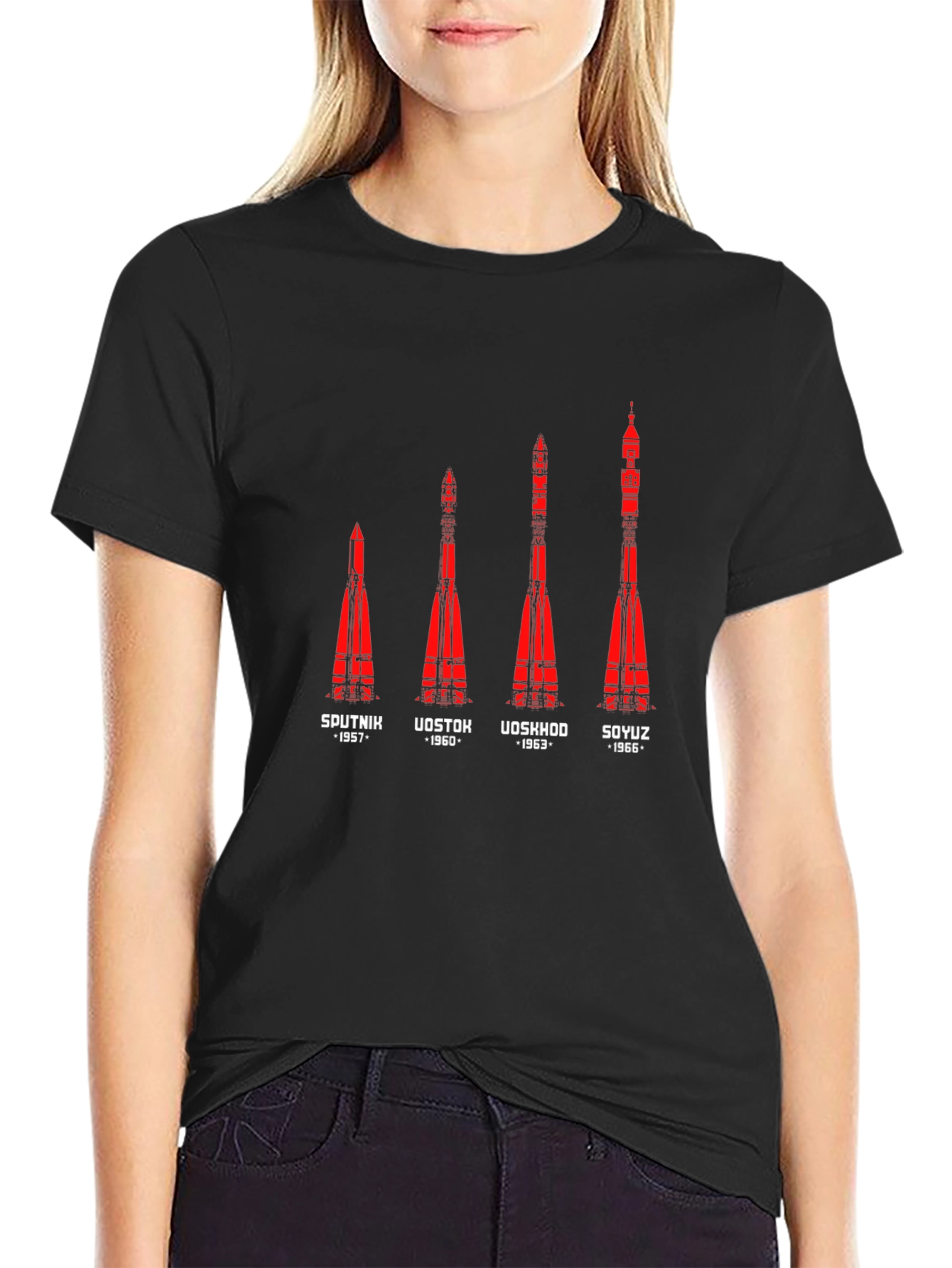 Rocket Evolution T-Shirt - Space History Tee