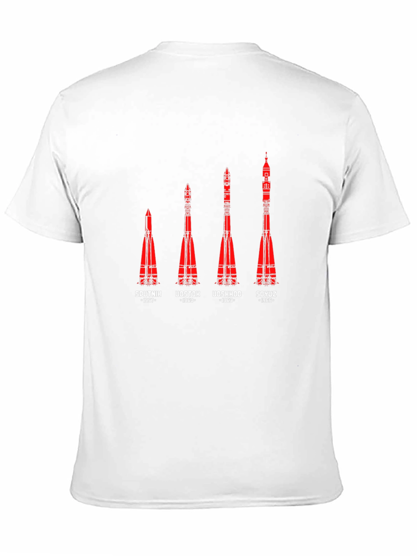 Rocket Evolution T-Shirt - Space History Tee
