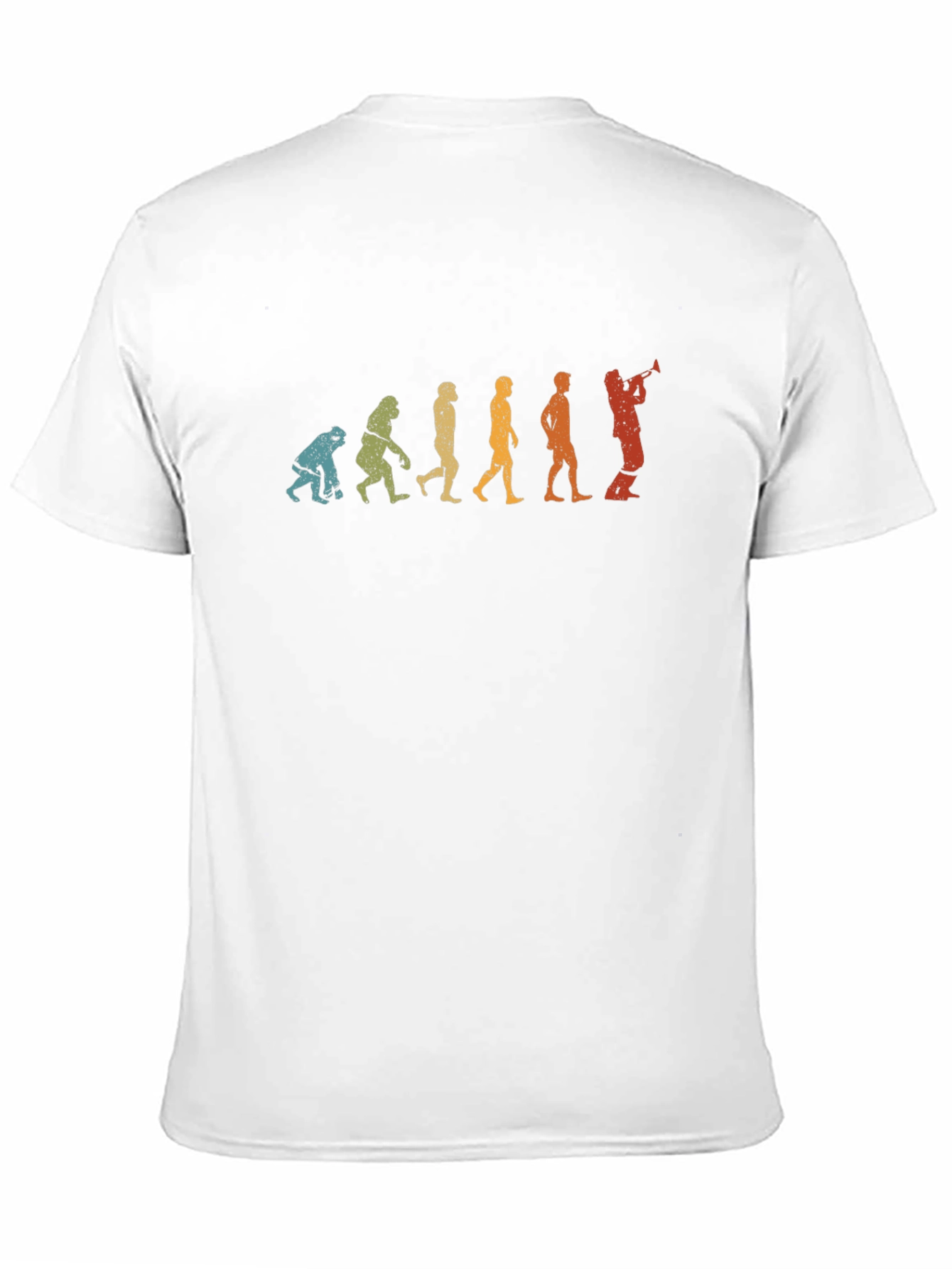 Evolution of Trumpet Player T-Shirt