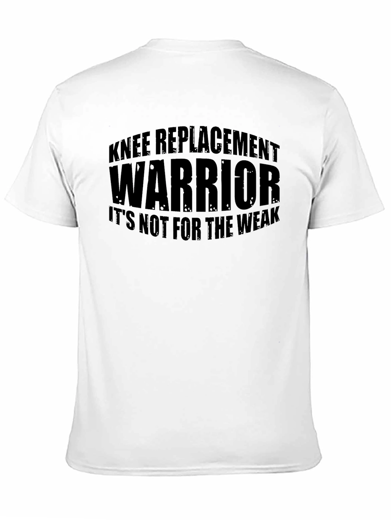 Knee Replacement Warrior T-Shirt - Black