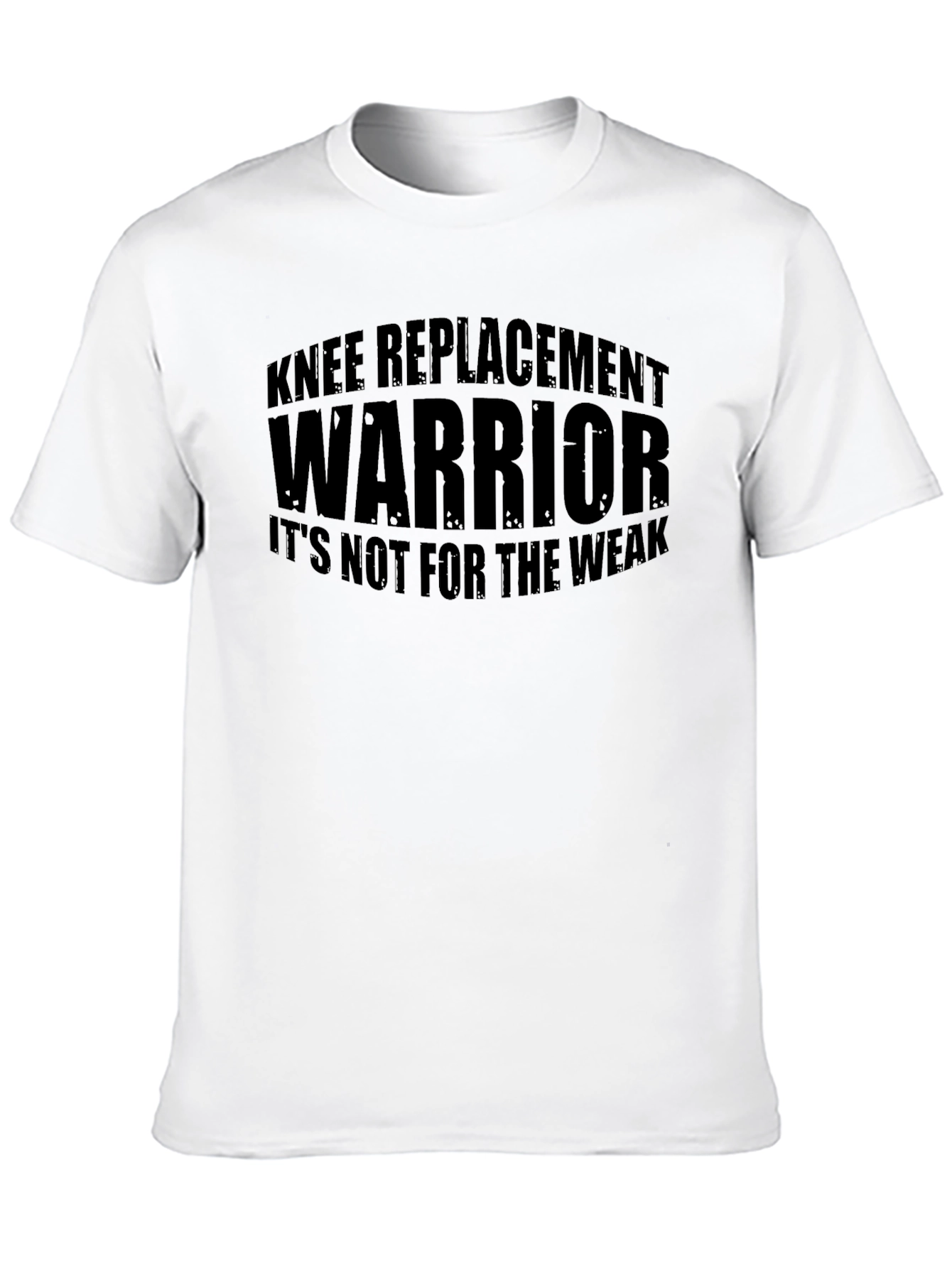 Knee Replacement Warrior T-Shirt - Black