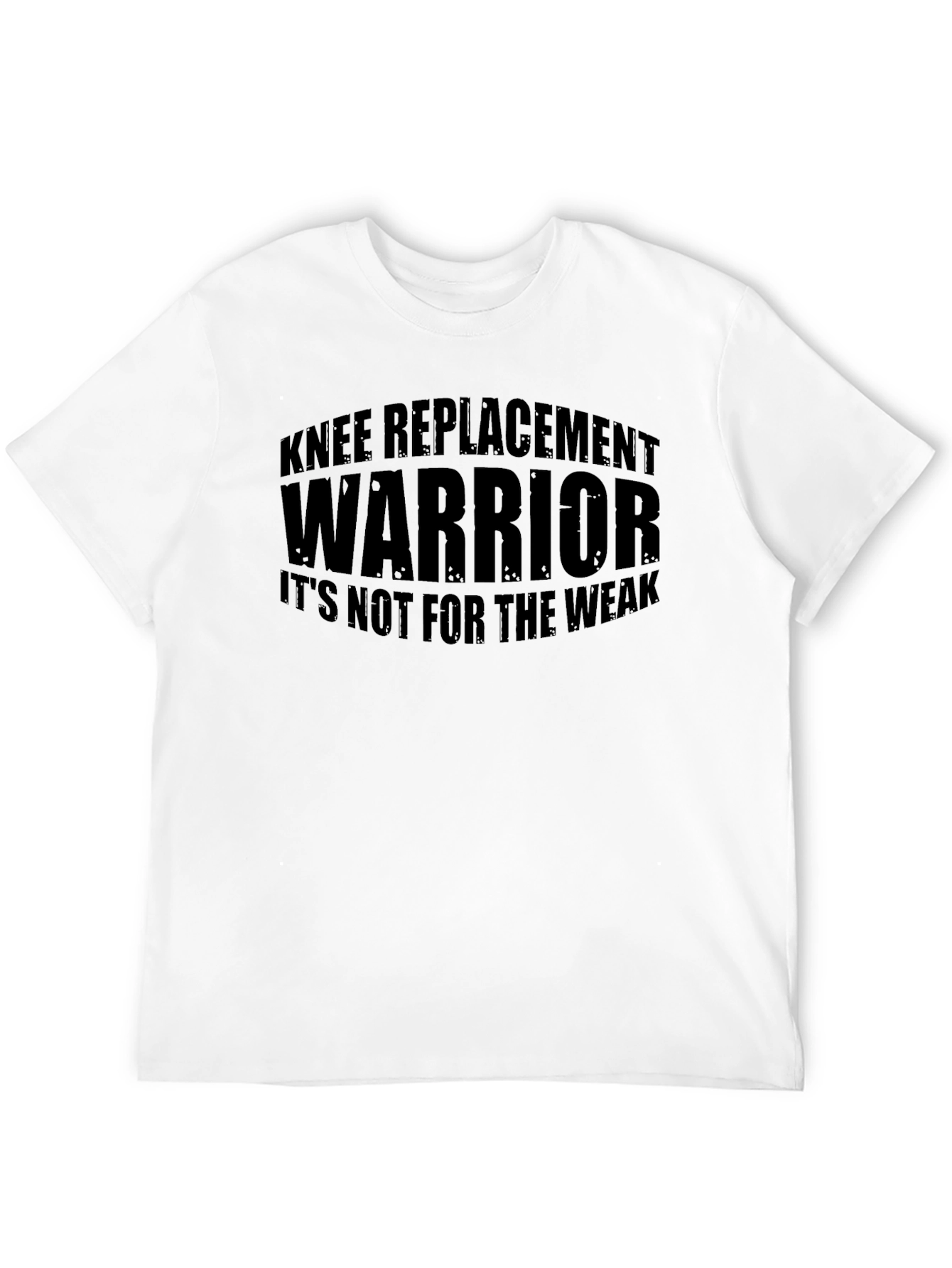 Knee Replacement Warrior T-Shirt - Black