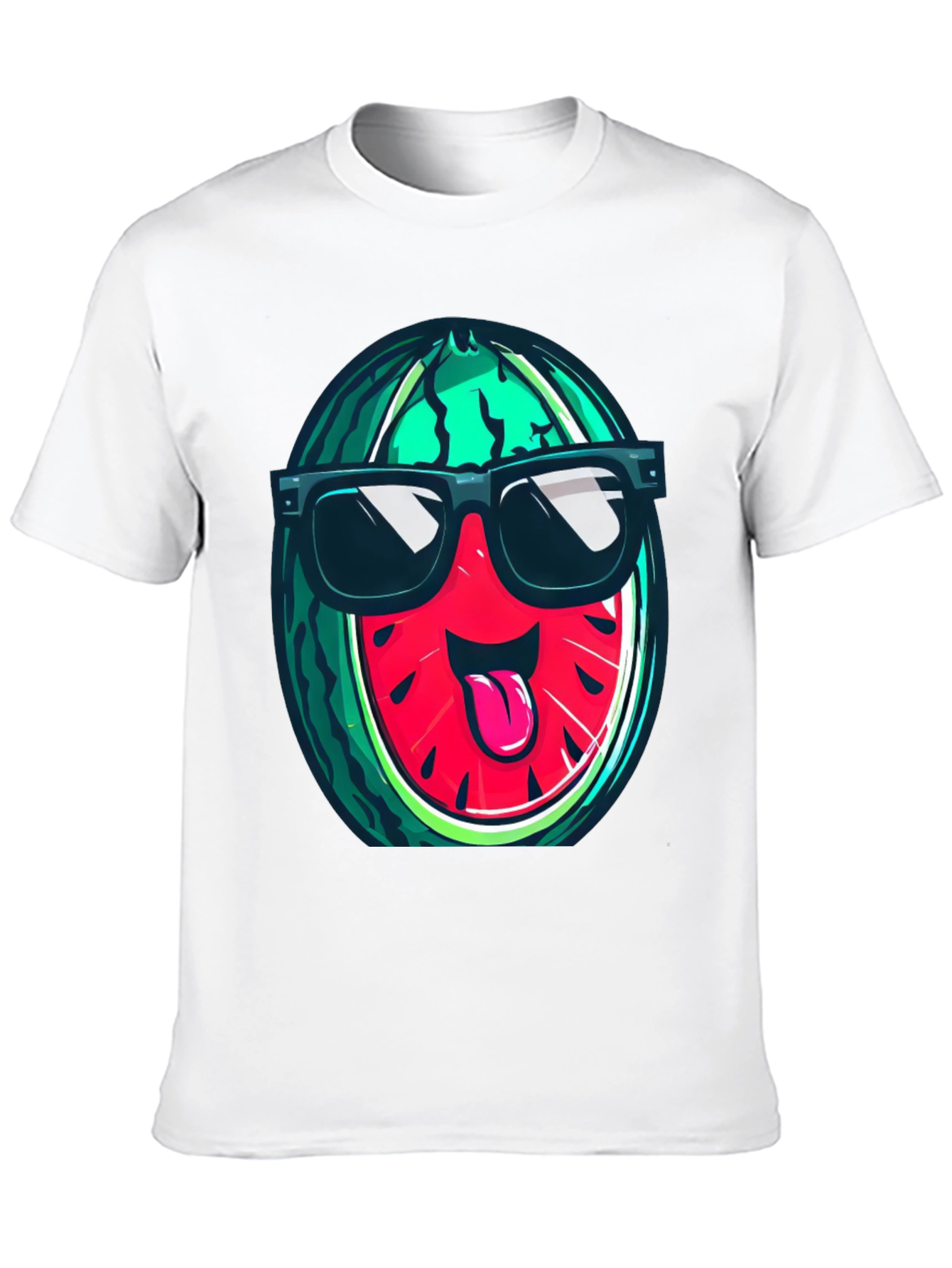 Cool Watermelon Graphic T-Shirt