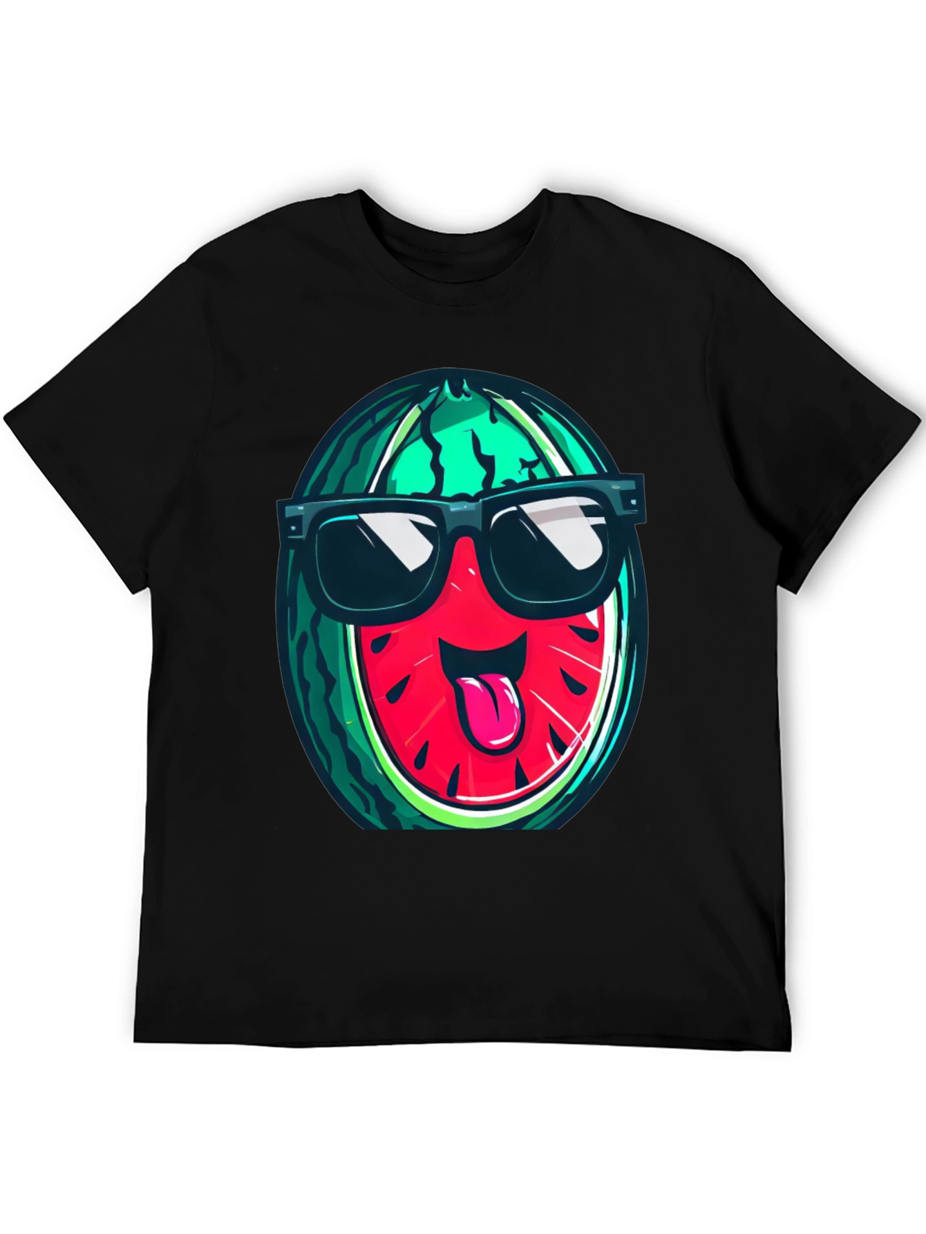 Cool Watermelon Graphic T-Shirt
