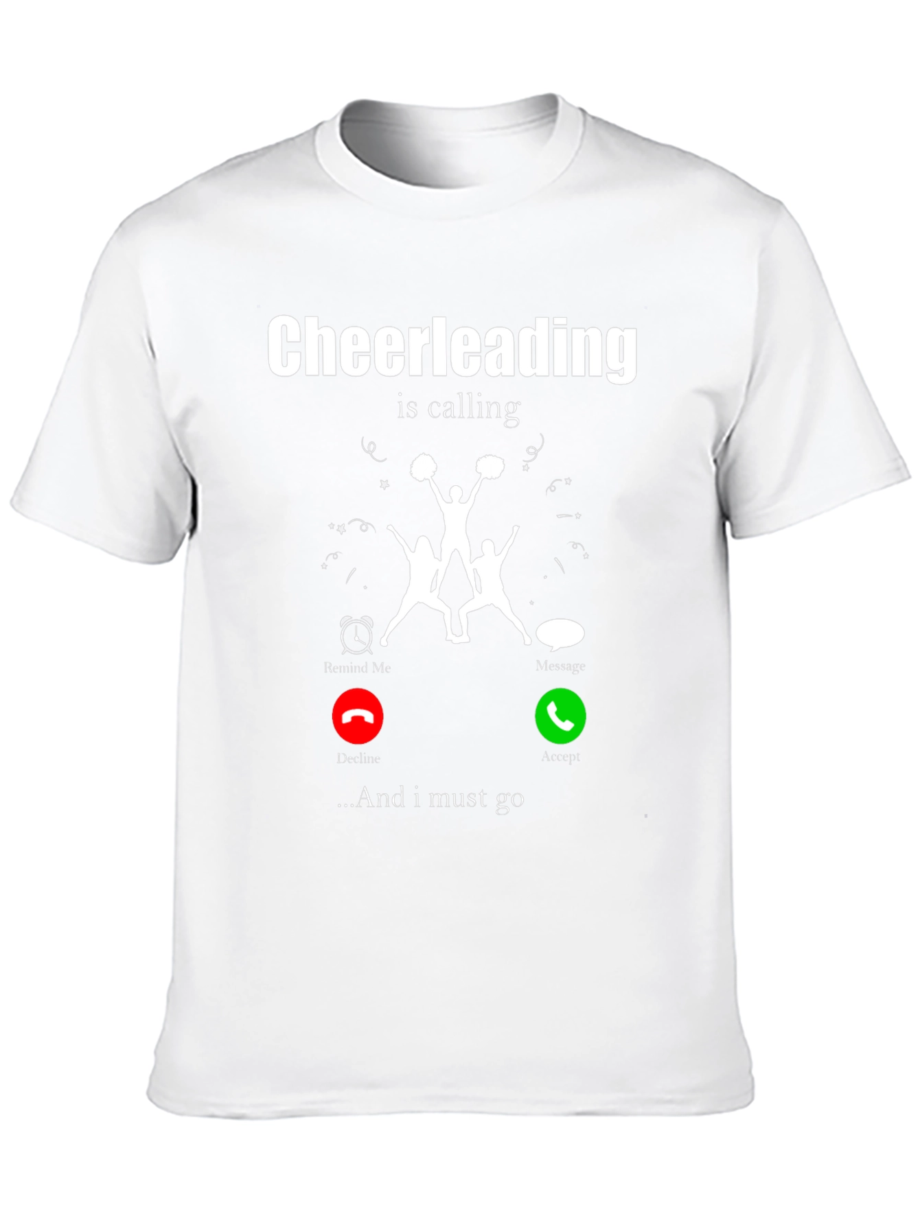 Cheerleading is Calling T-Shirt