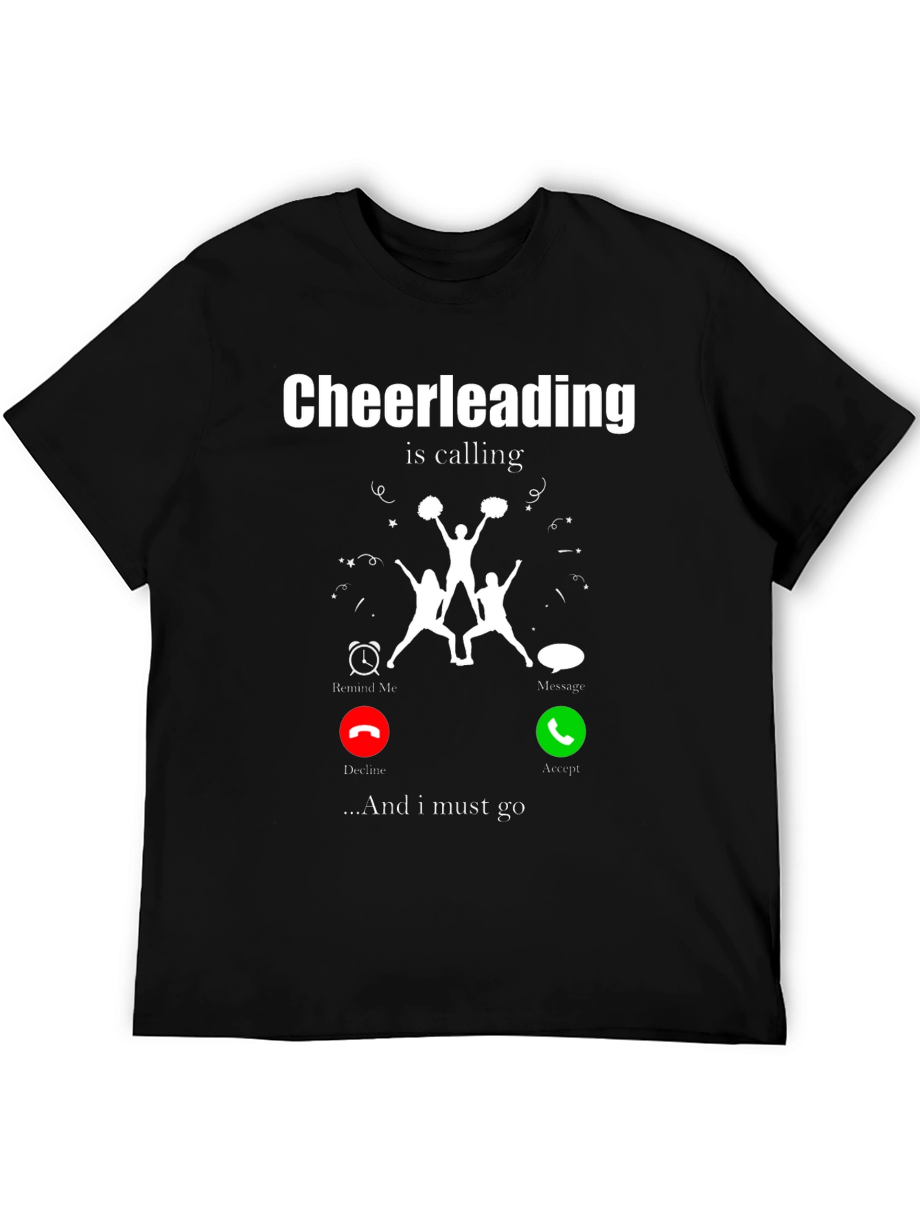 Cheerleading is Calling T-Shirt