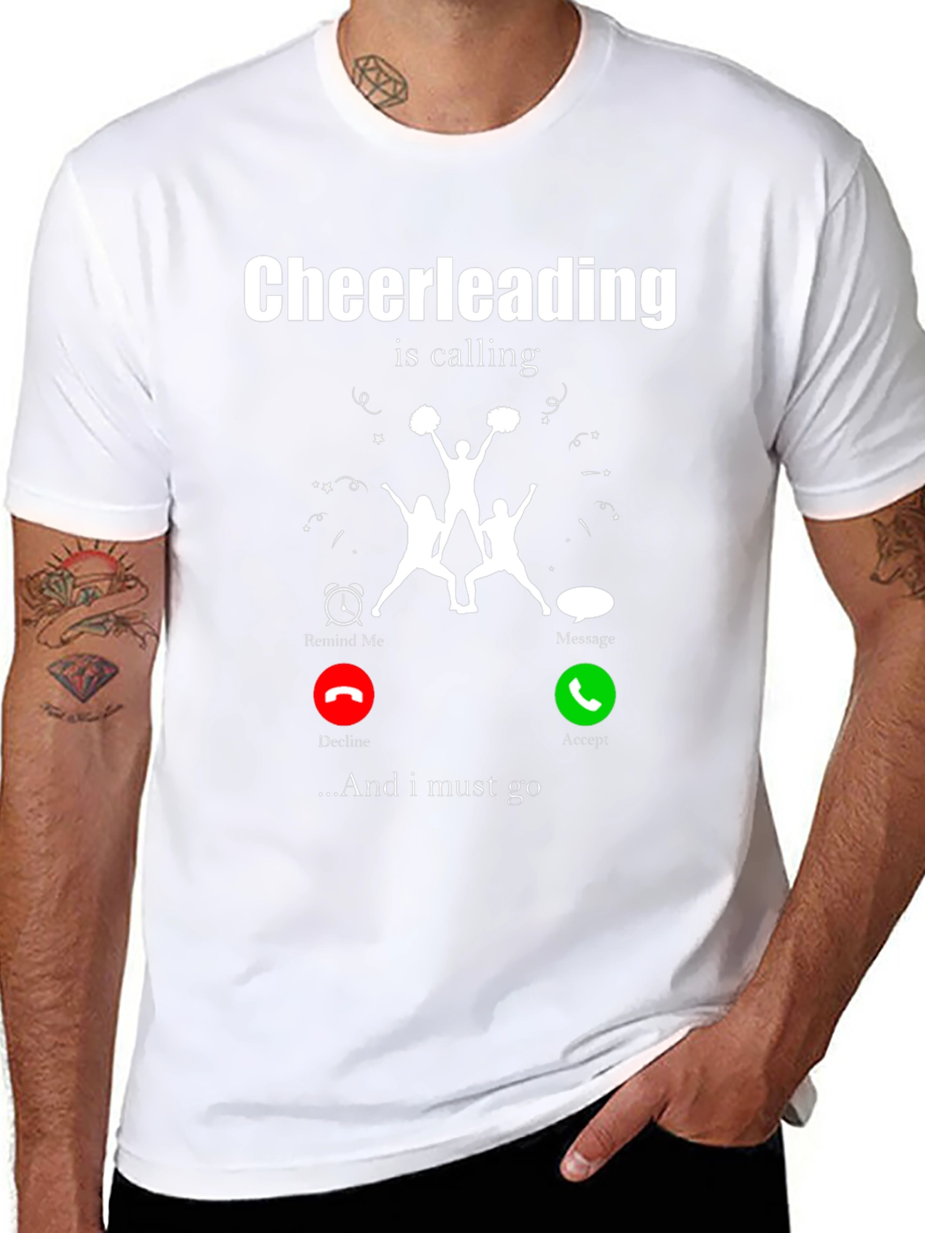 Cheerleading is Calling T-Shirt
