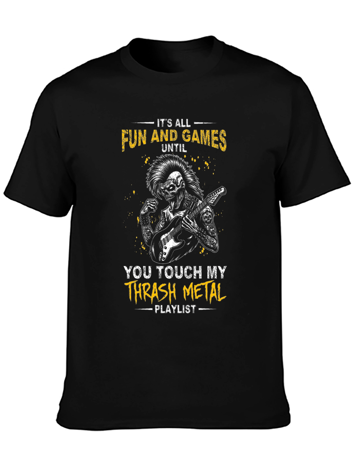 Thrash Metal Playlist T-Shirt
