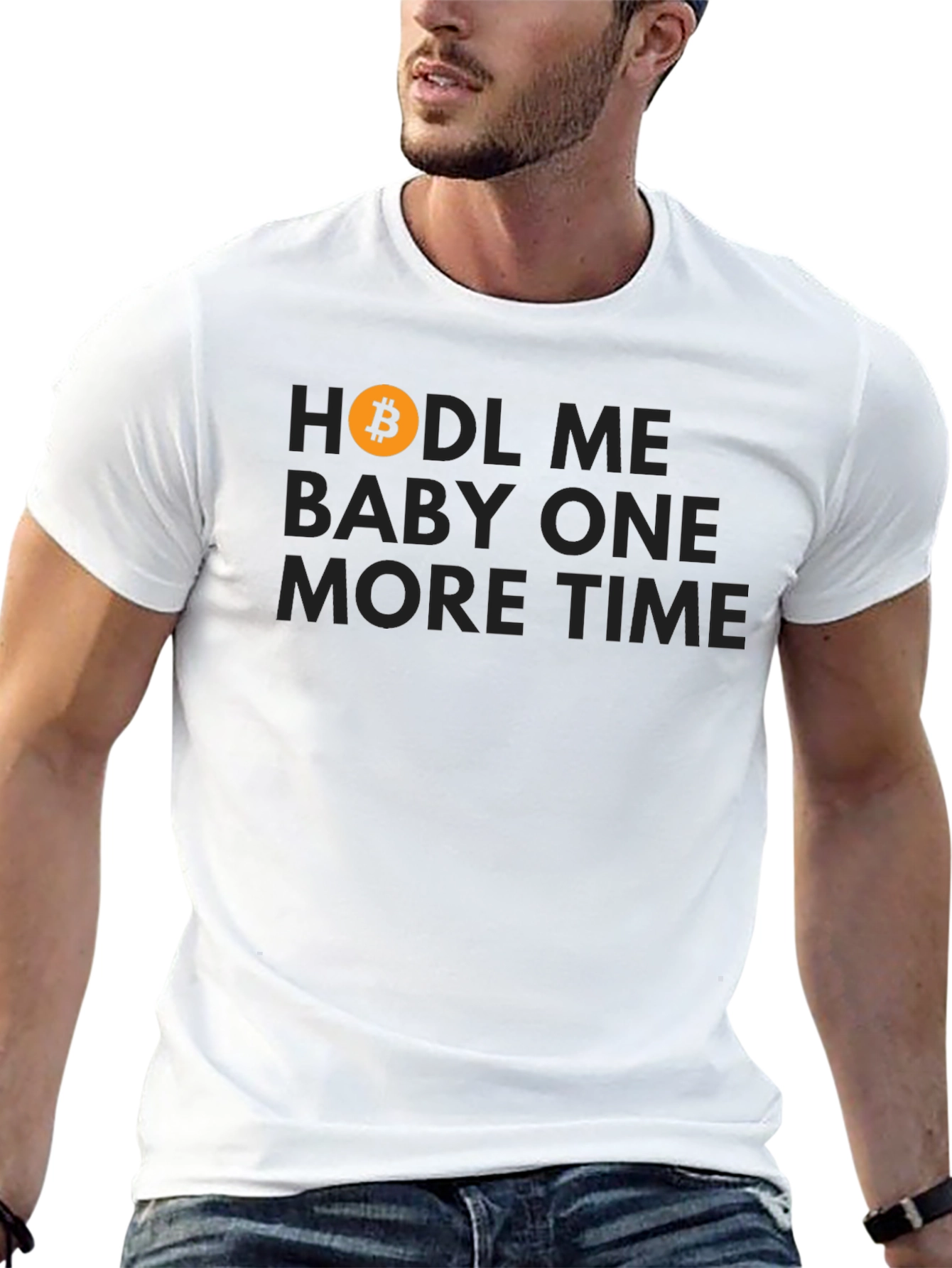 Bitcoin HODL Graphic Tee - Crypto Investor Shirt