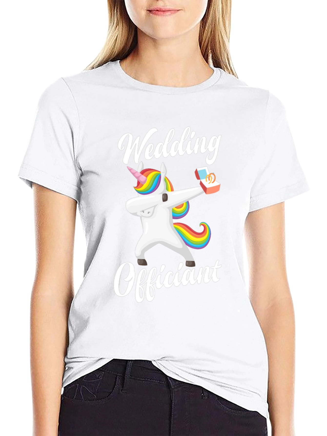 Wedding Officiant Unicorn T-Shirt