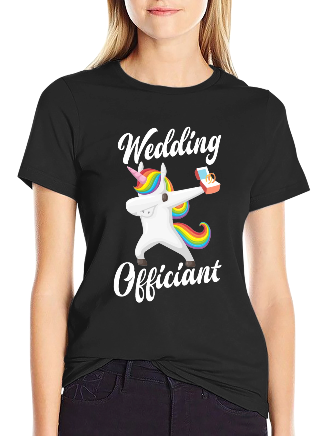 Wedding Officiant Unicorn T-Shirt