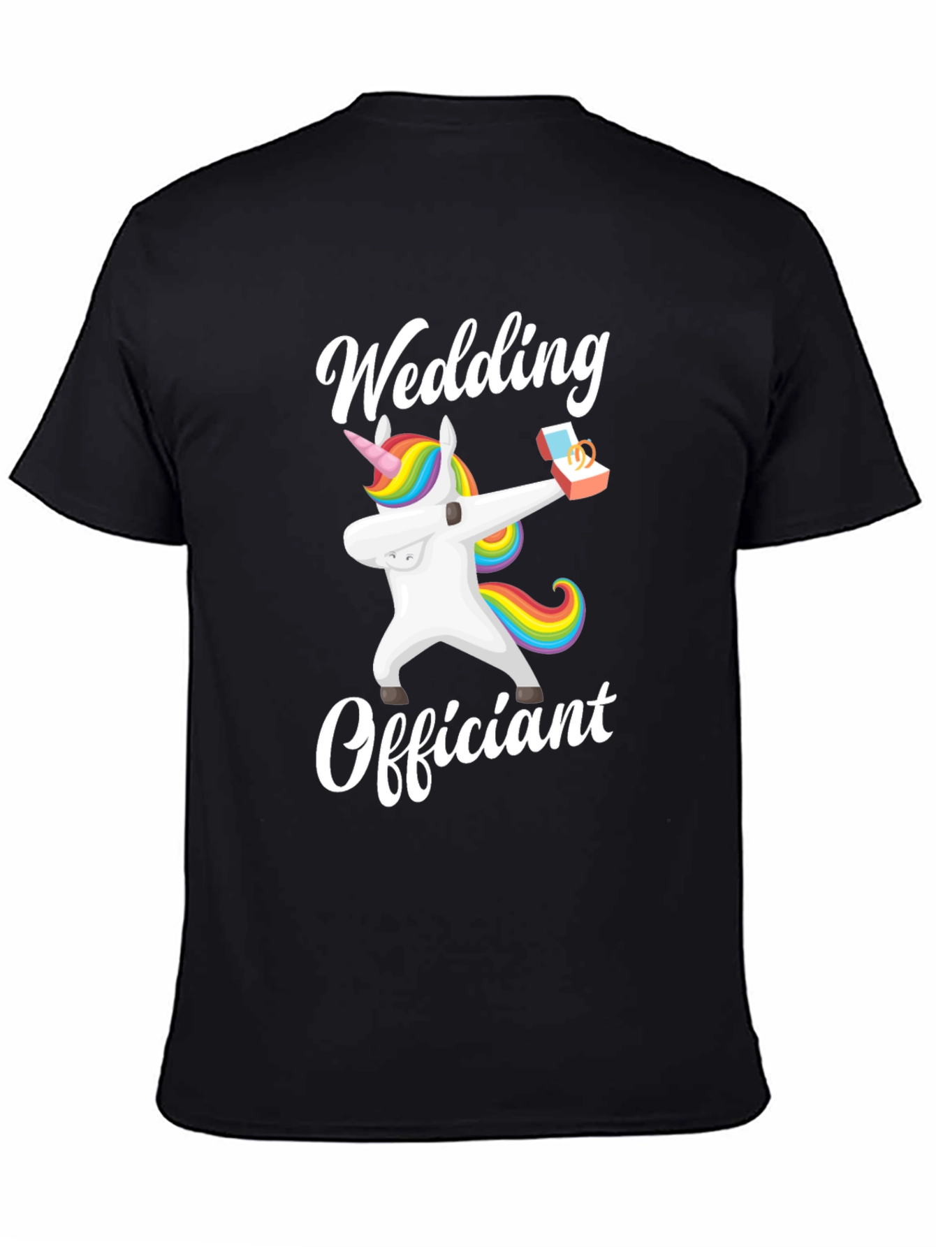 Wedding Officiant Unicorn T-Shirt