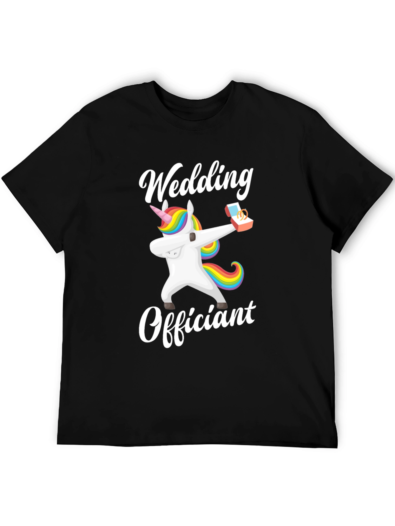 Wedding Officiant Unicorn T-Shirt