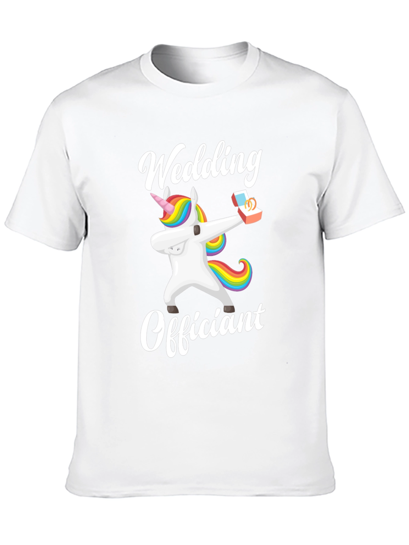 Wedding Officiant Unicorn T-Shirt