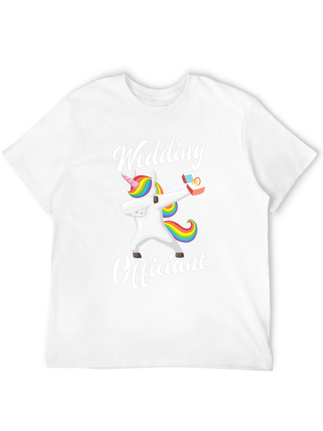 Wedding Officiant Unicorn T-Shirt