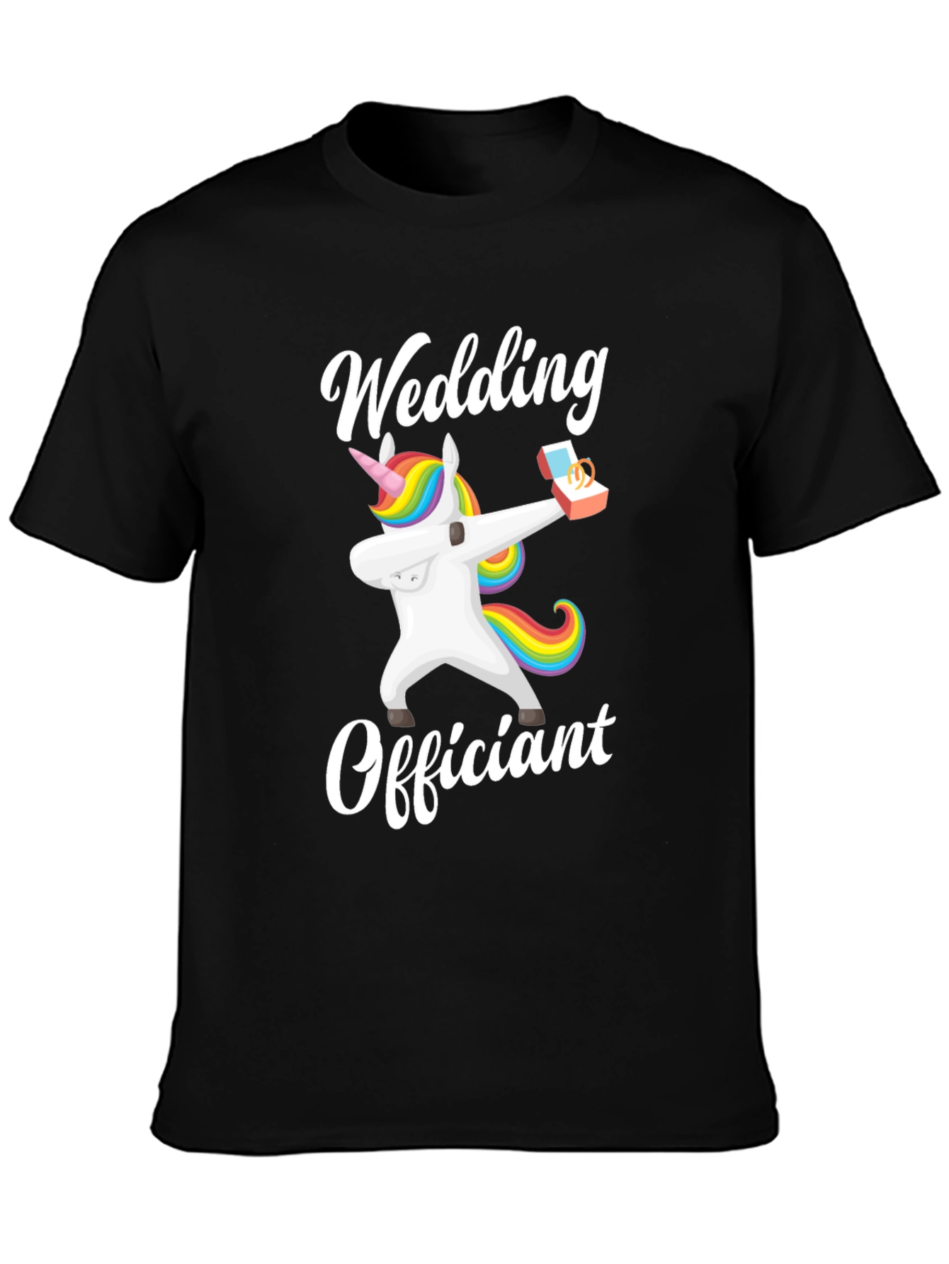 Wedding Officiant Unicorn T-Shirt