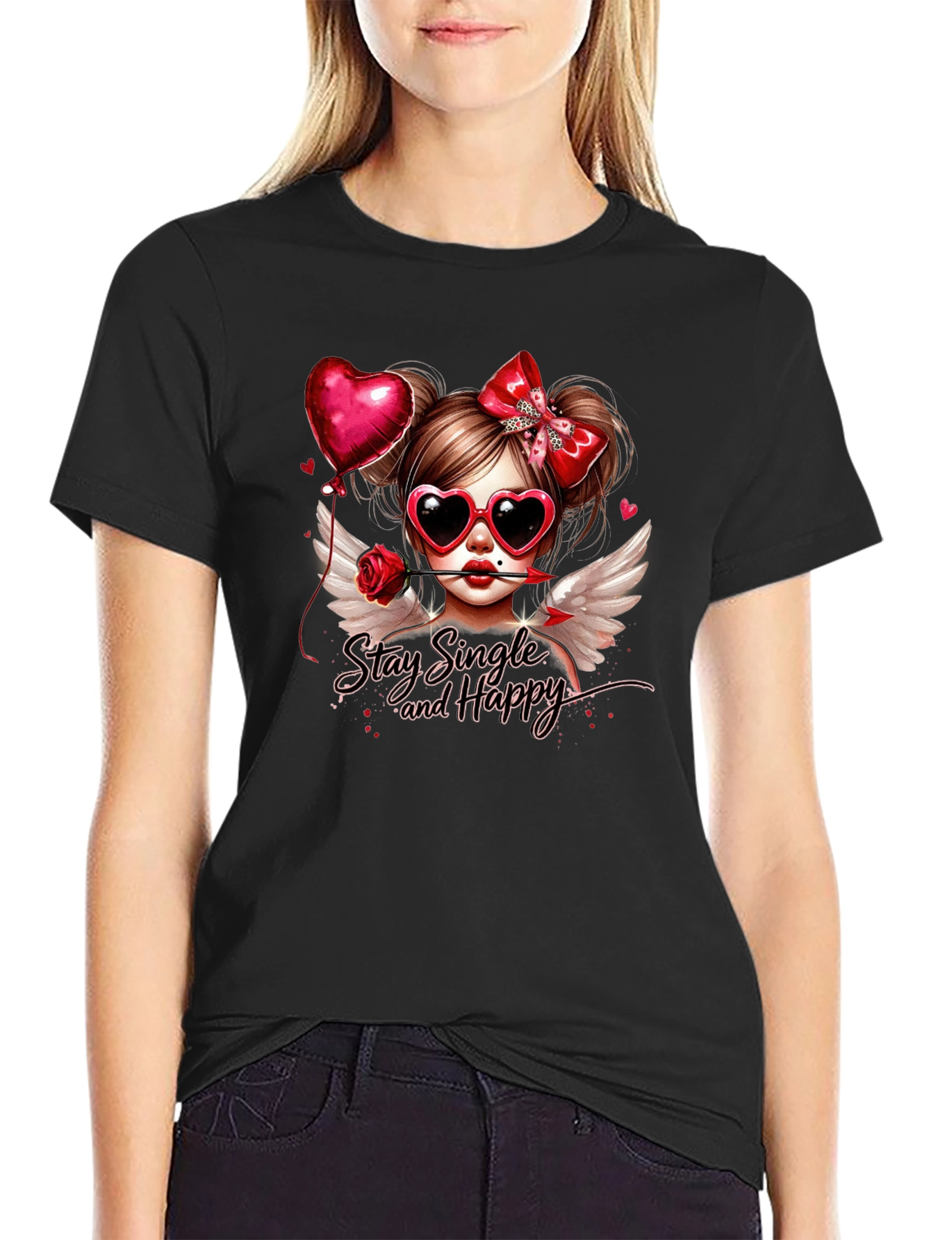 Stay Single and Happy T-Shirt