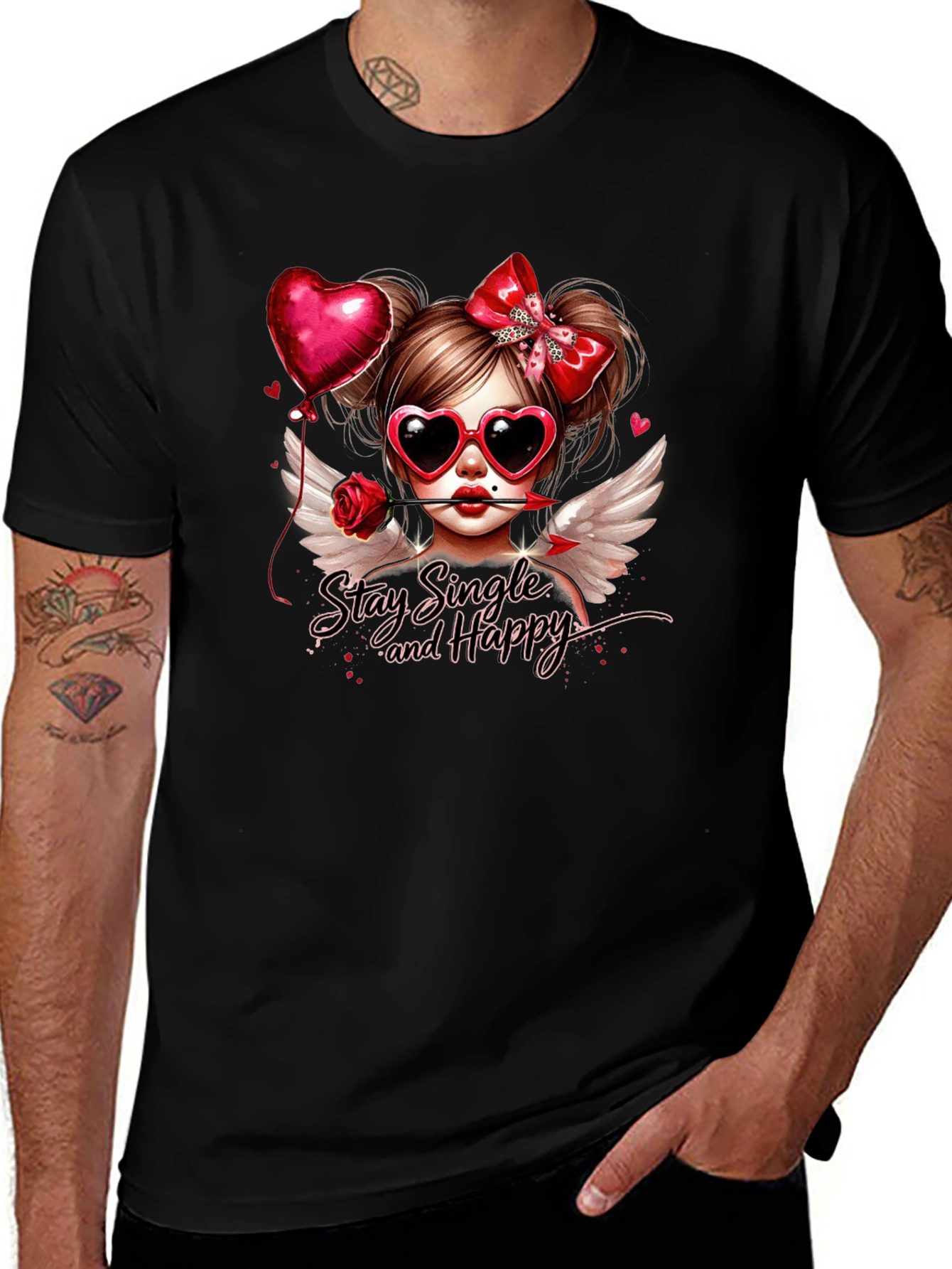 Stay Single and Happy T-Shirt