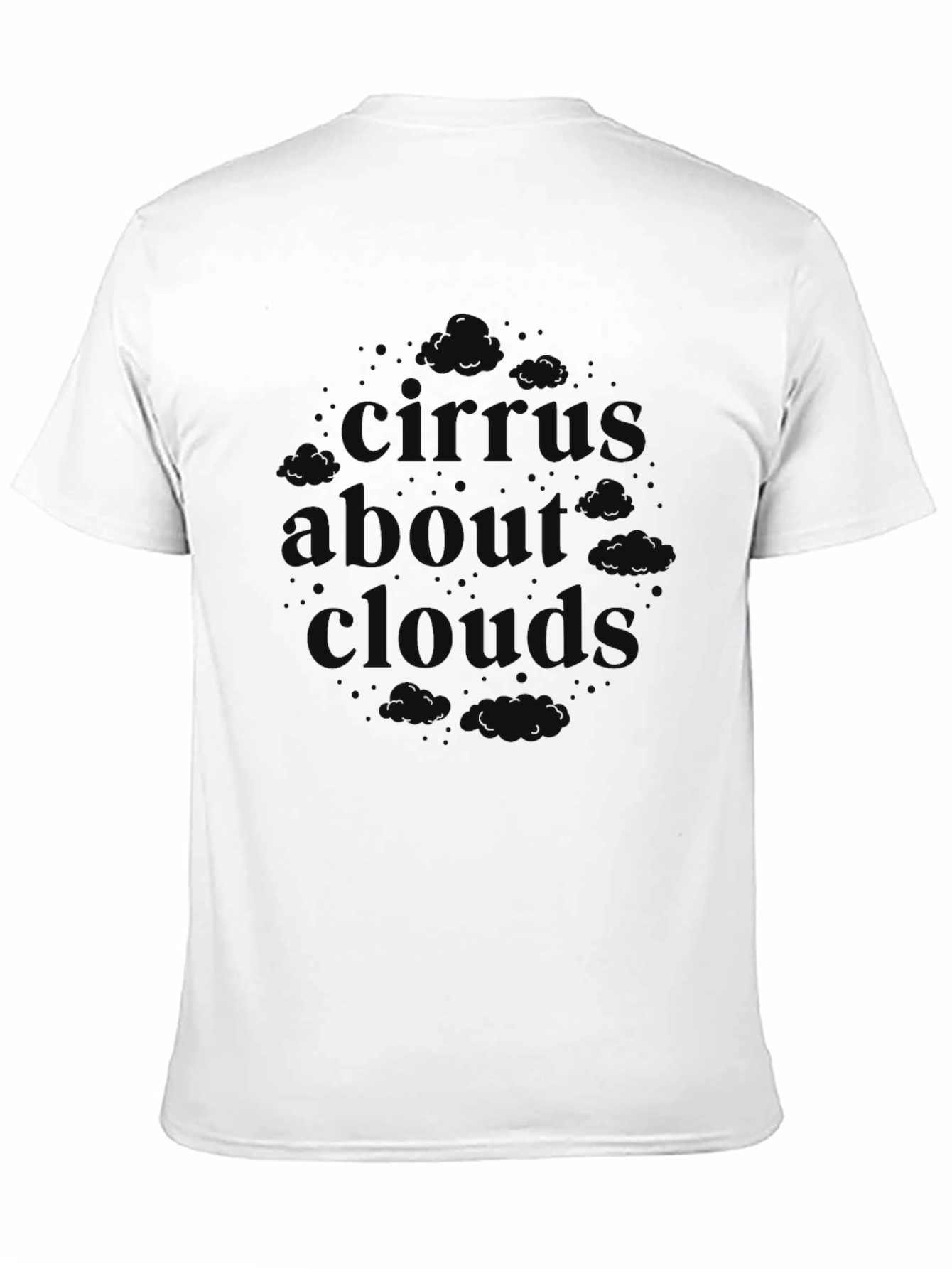 Cirrus About Clouds Black T-Shirt