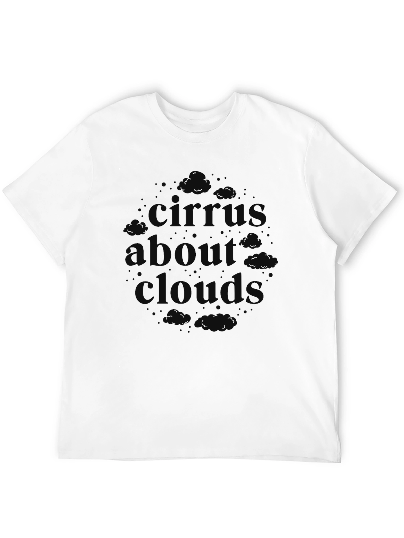 Cirrus About Clouds Black T-Shirt