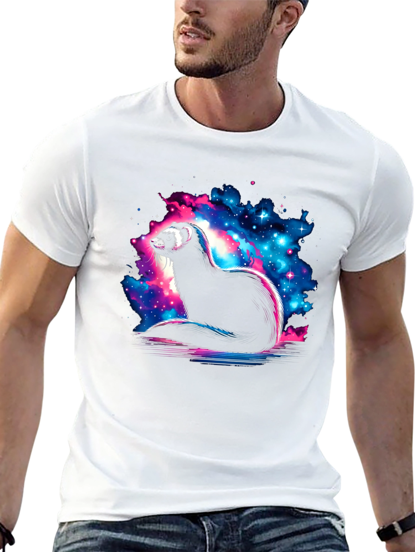 Cosmic Ferret Graphic Tee