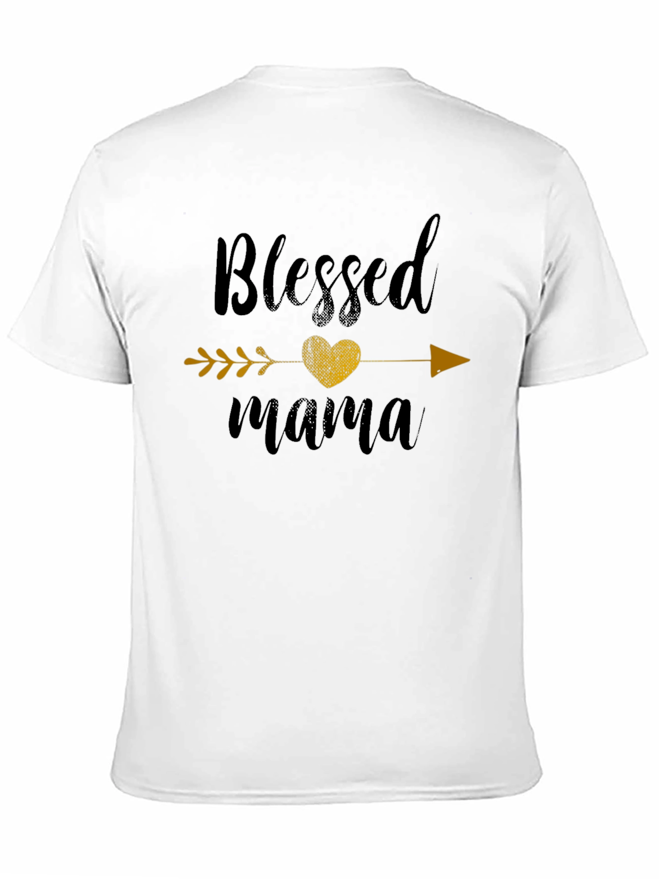 Blessed Mama T-Shirt - Arrow Heart Graphic Tee