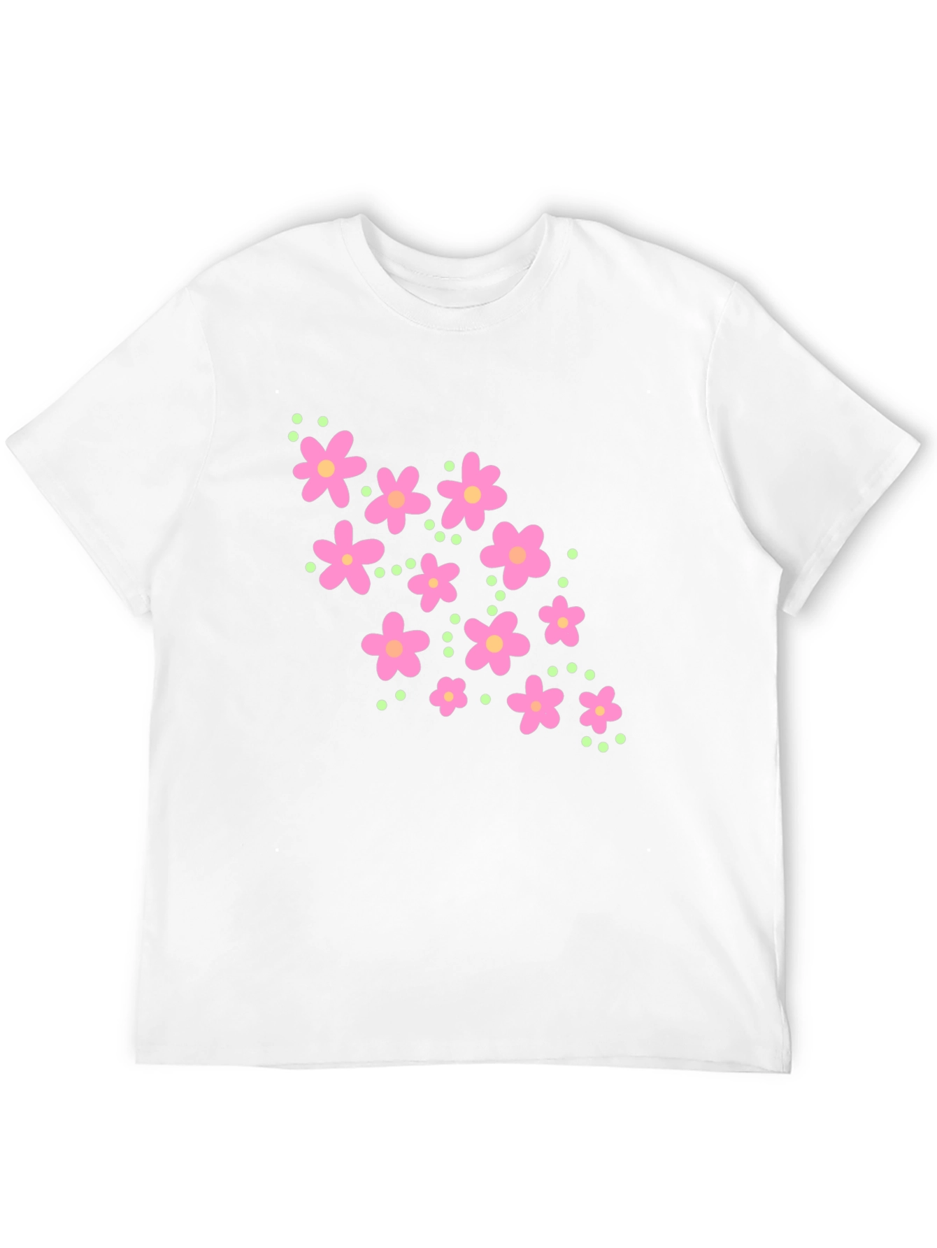 Black Floral Graphic Tee