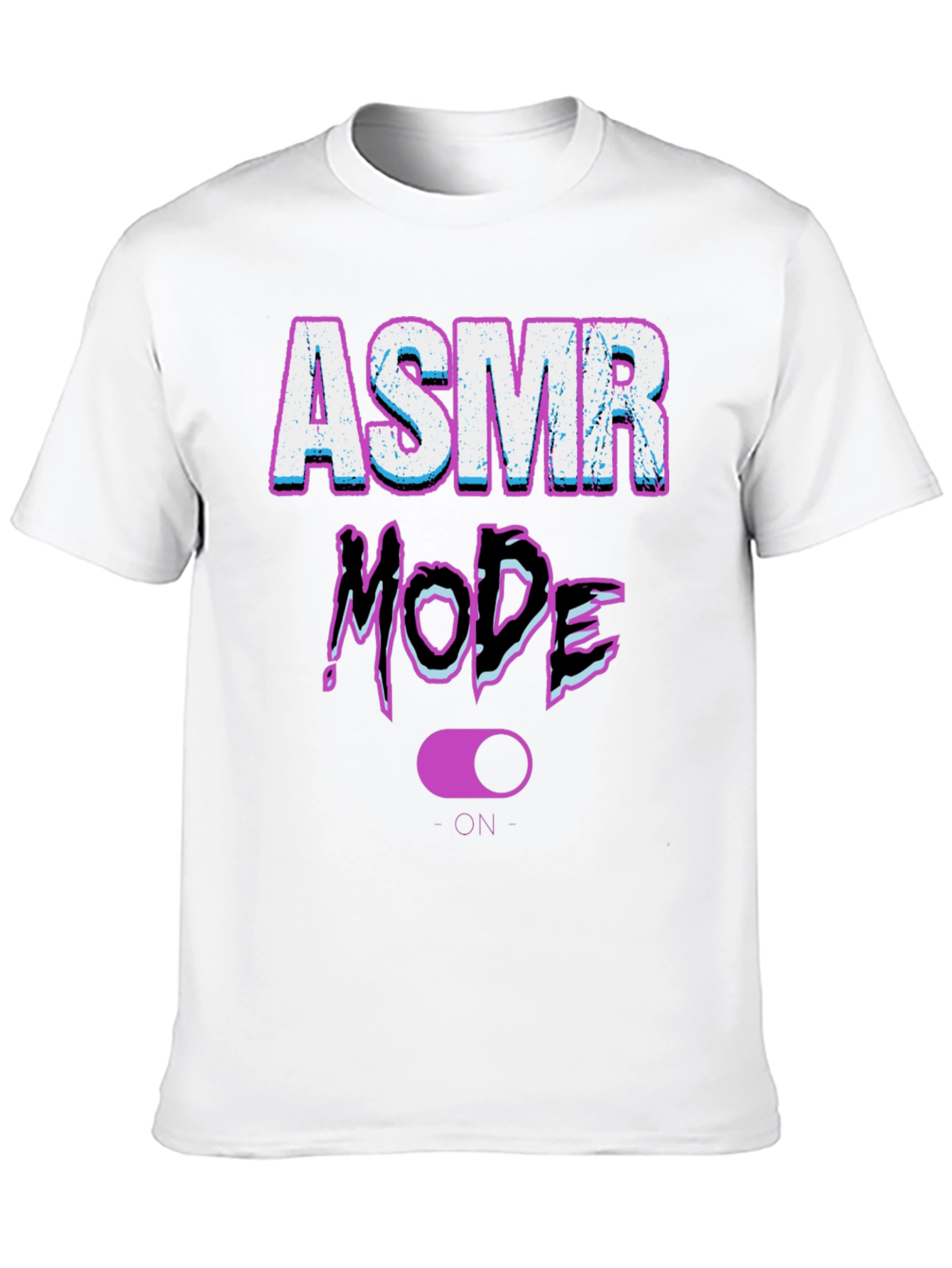 ASMR Mode On Black T-Shirt