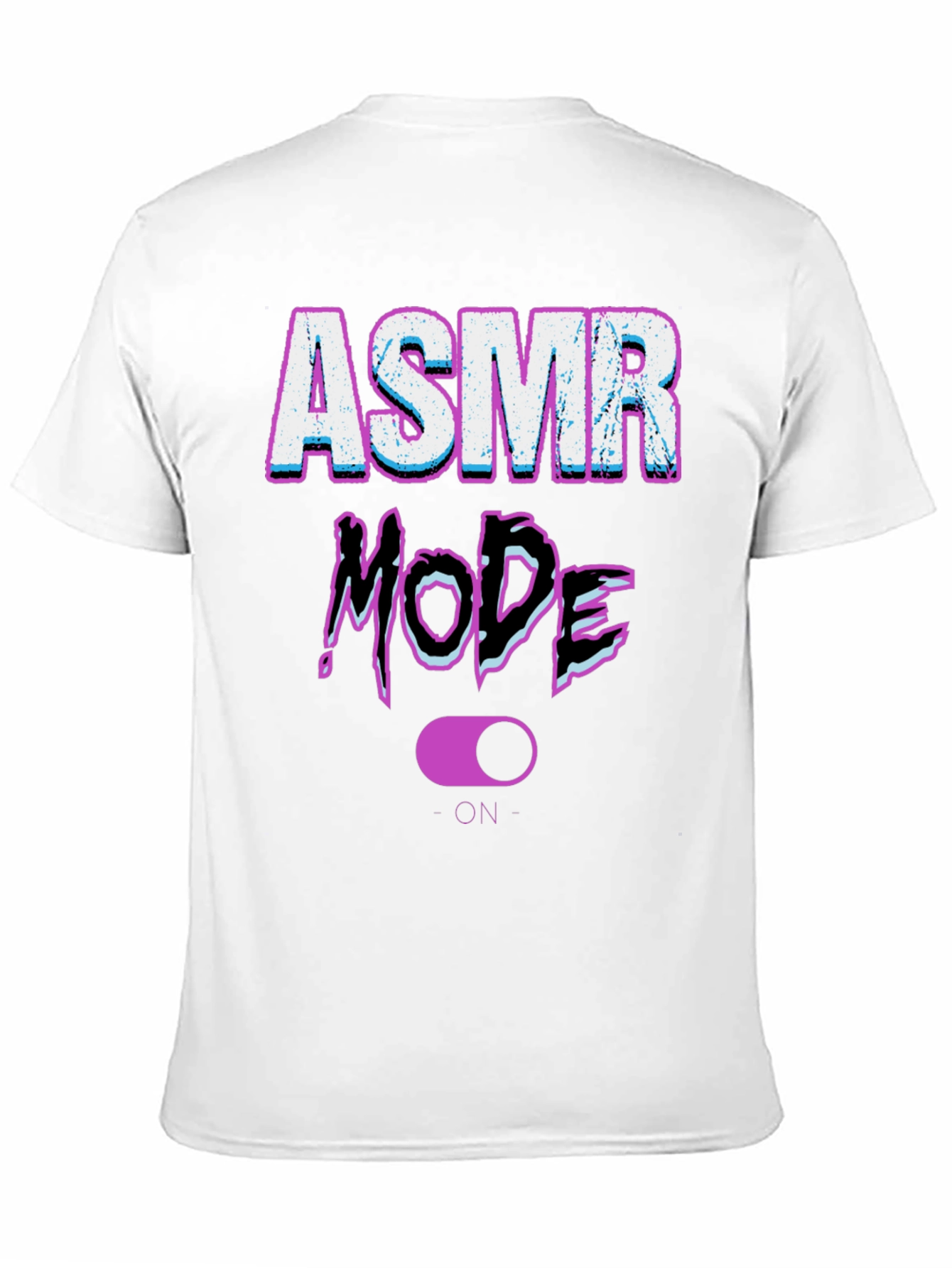 ASMR Mode On Black T-Shirt