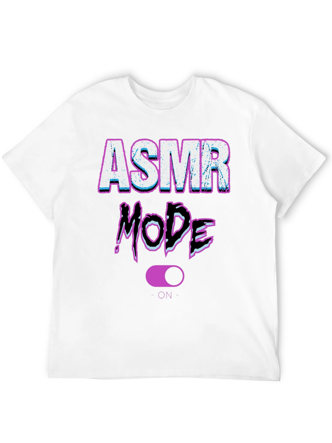 ASMR Mode On Black T-Shirt
