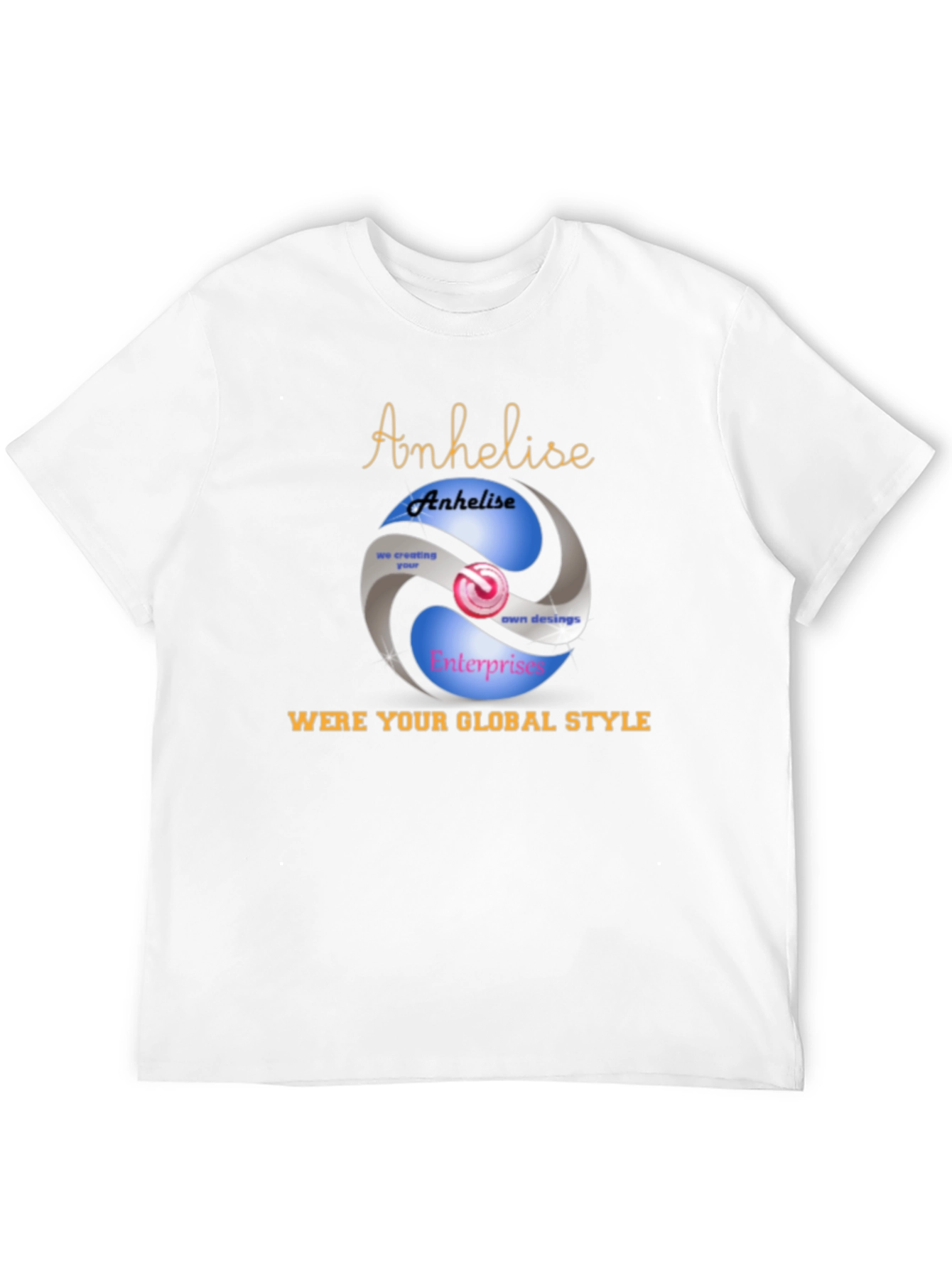 Global Style Black Graphic Tee