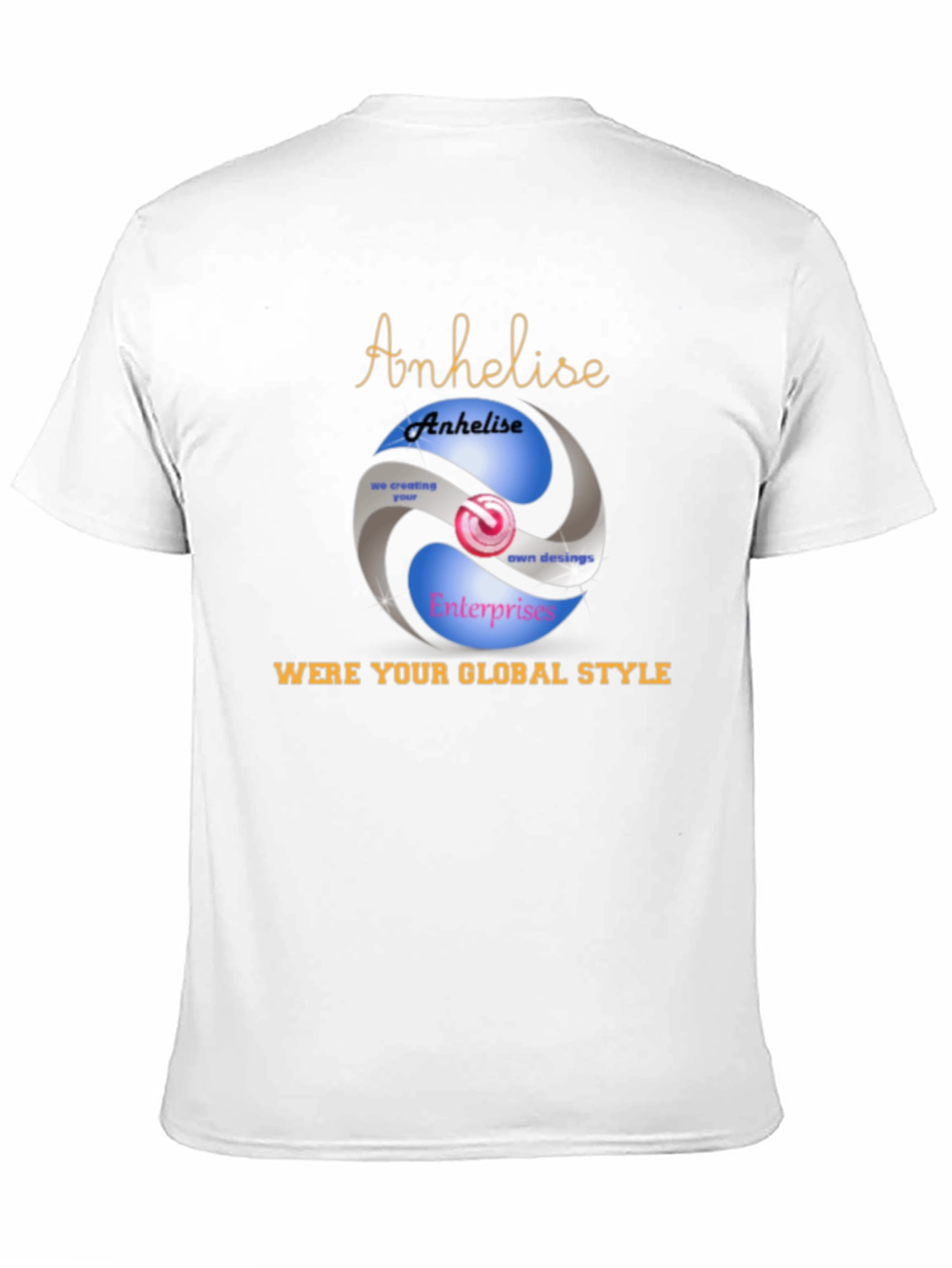 Global Style Black Graphic Tee