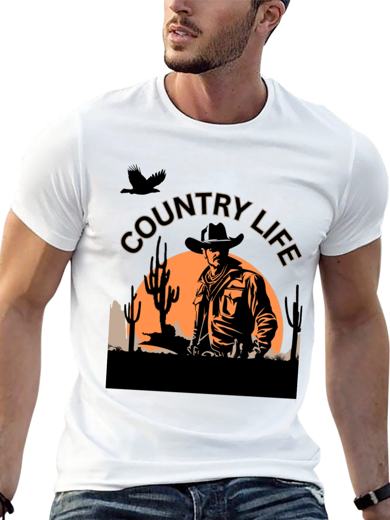 Country Life Cowboy T-Shirt