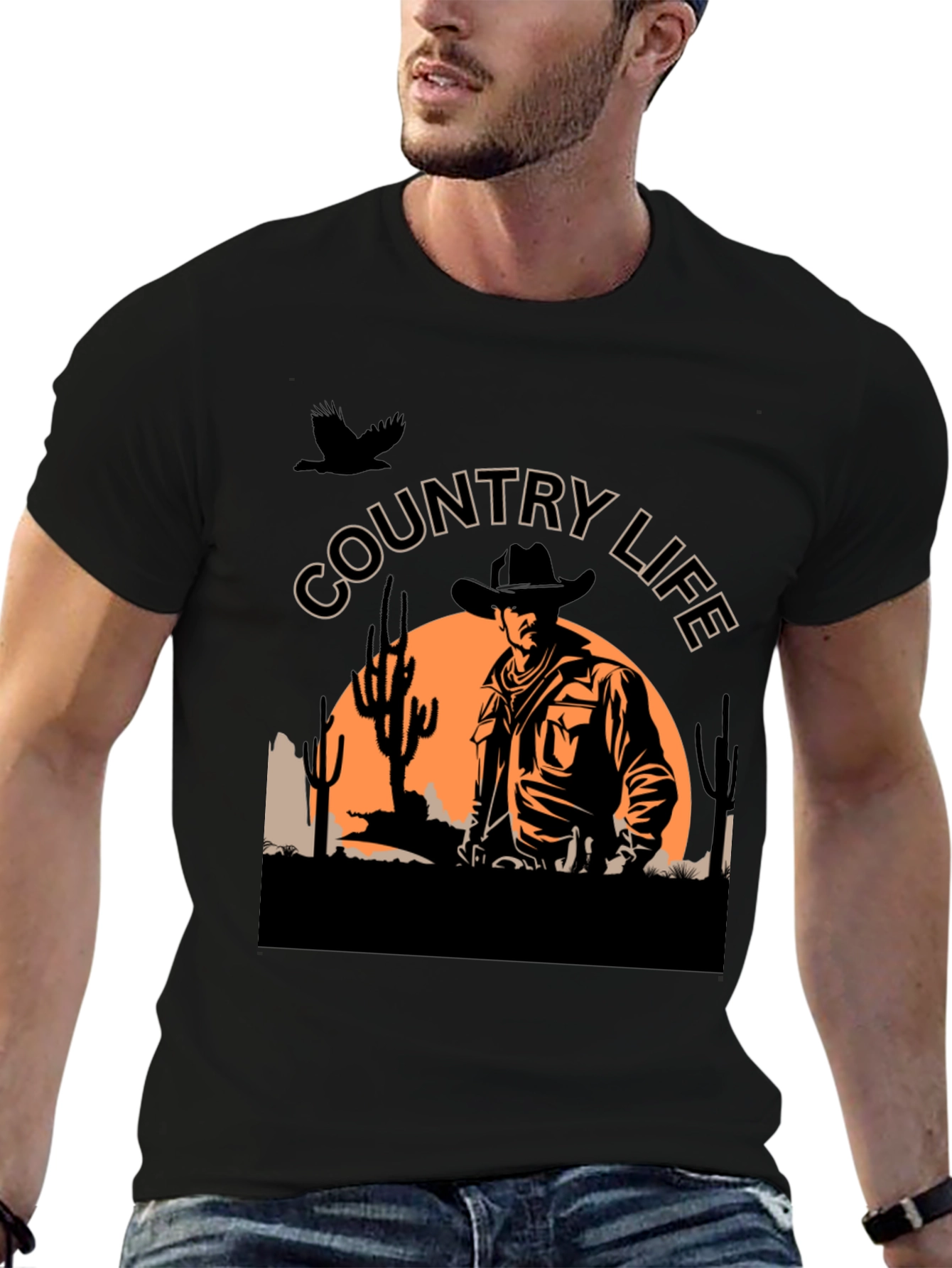 Country Life Cowboy T-Shirt